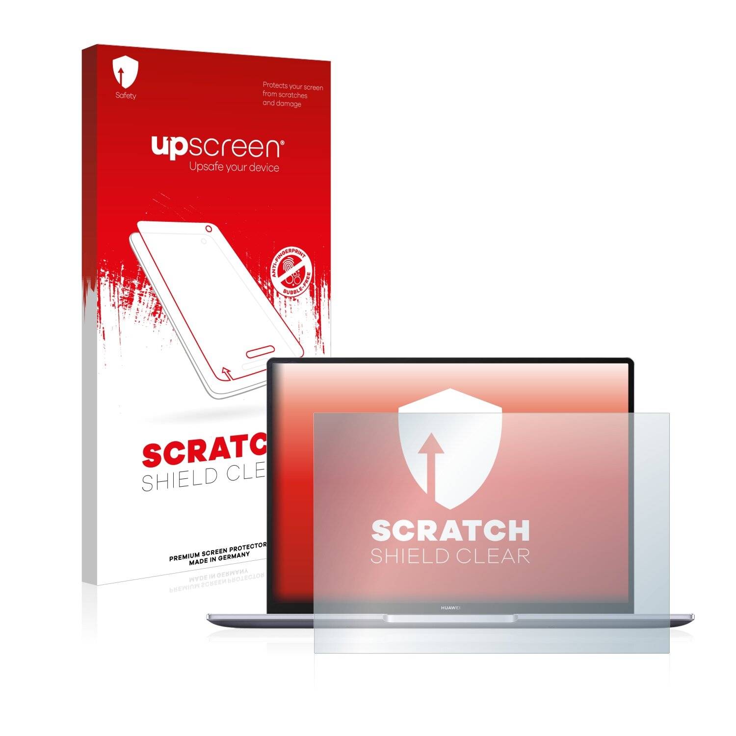 upscreen Scratch Shield Clear Premium Displayschutzfolie für Huawei MateBook 14 2020