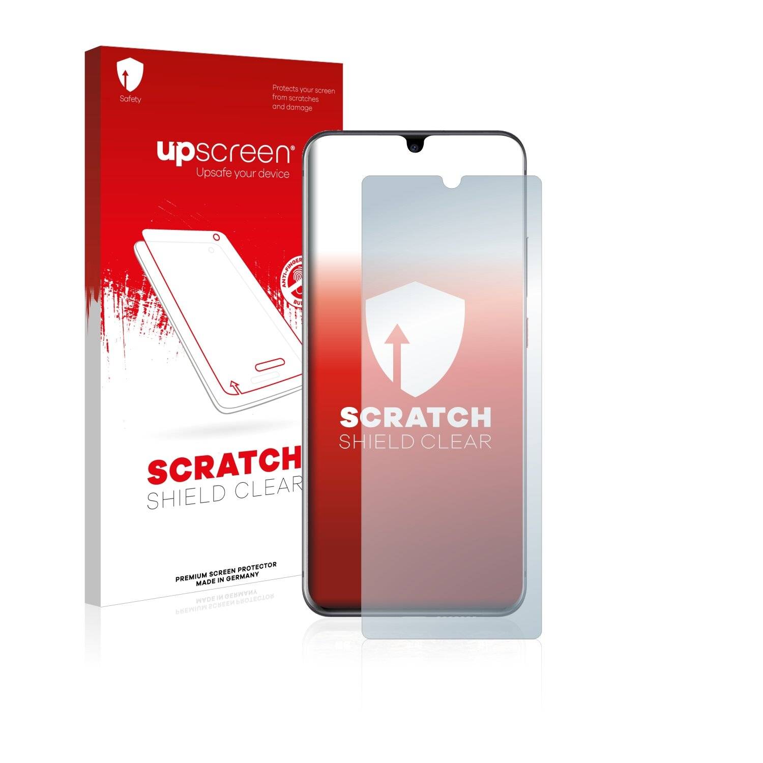 upscreen Scratch Shield Clear Premium Displayschutzfolie für ZTE Blade 20 Pro