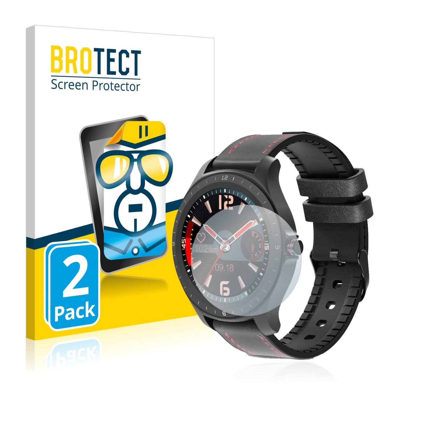 2x BROTECT HD-Clear Displayschutzfolie für BlitzWolf