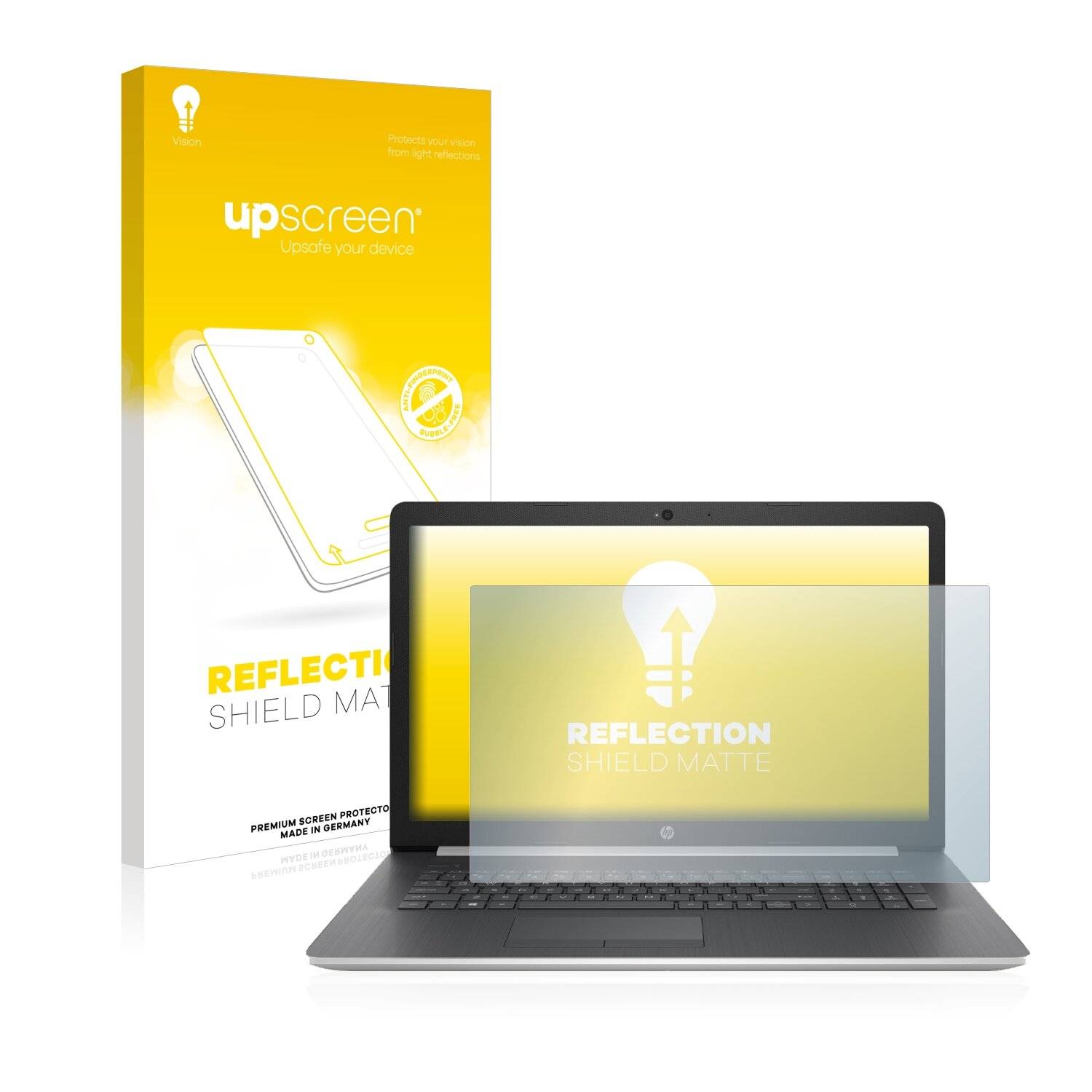 upscreen Reflection Shield Matte Premium Displayschutzfolie für HP