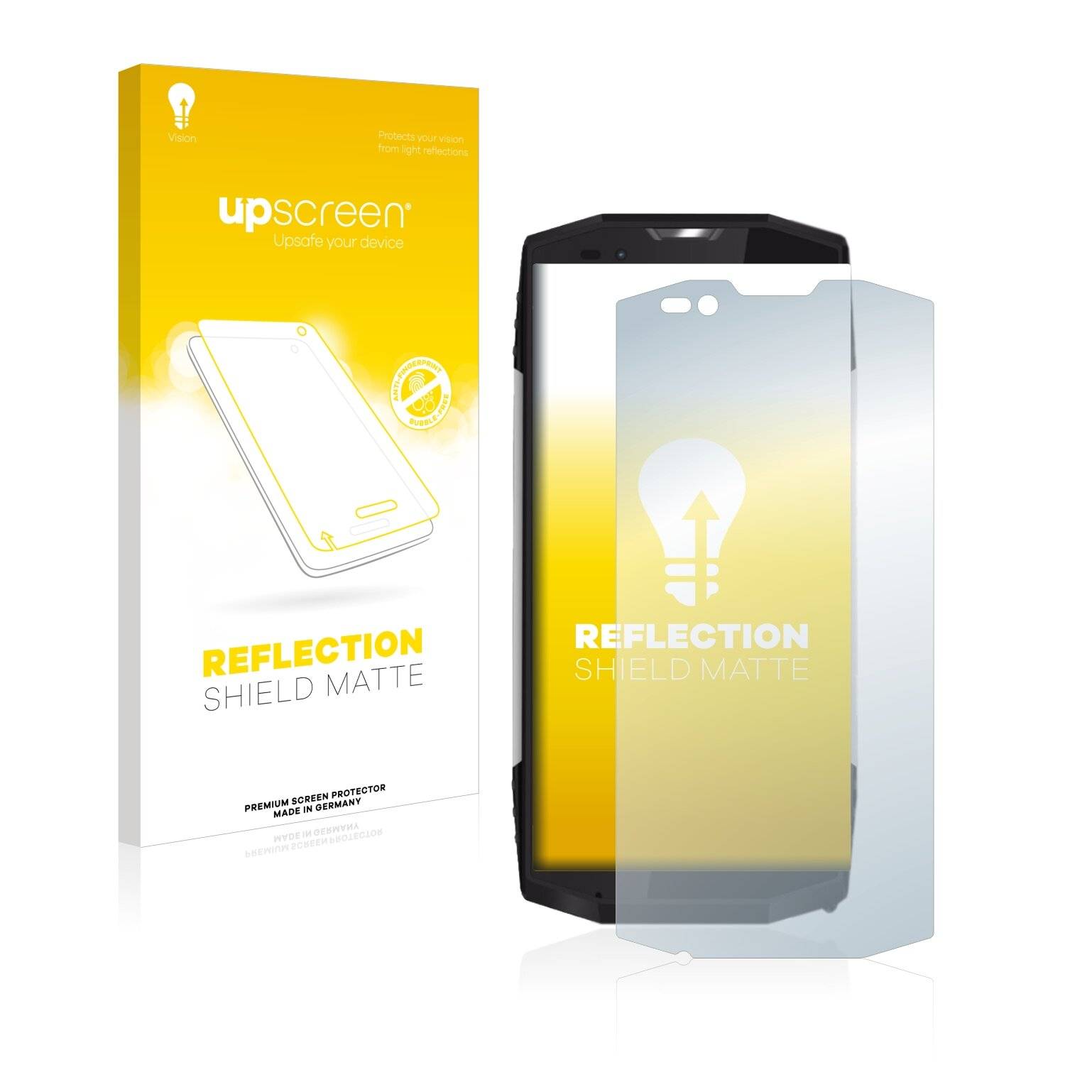 upscreen Reflection Shield Matte Premium Displayschutzfolie für Blackview
