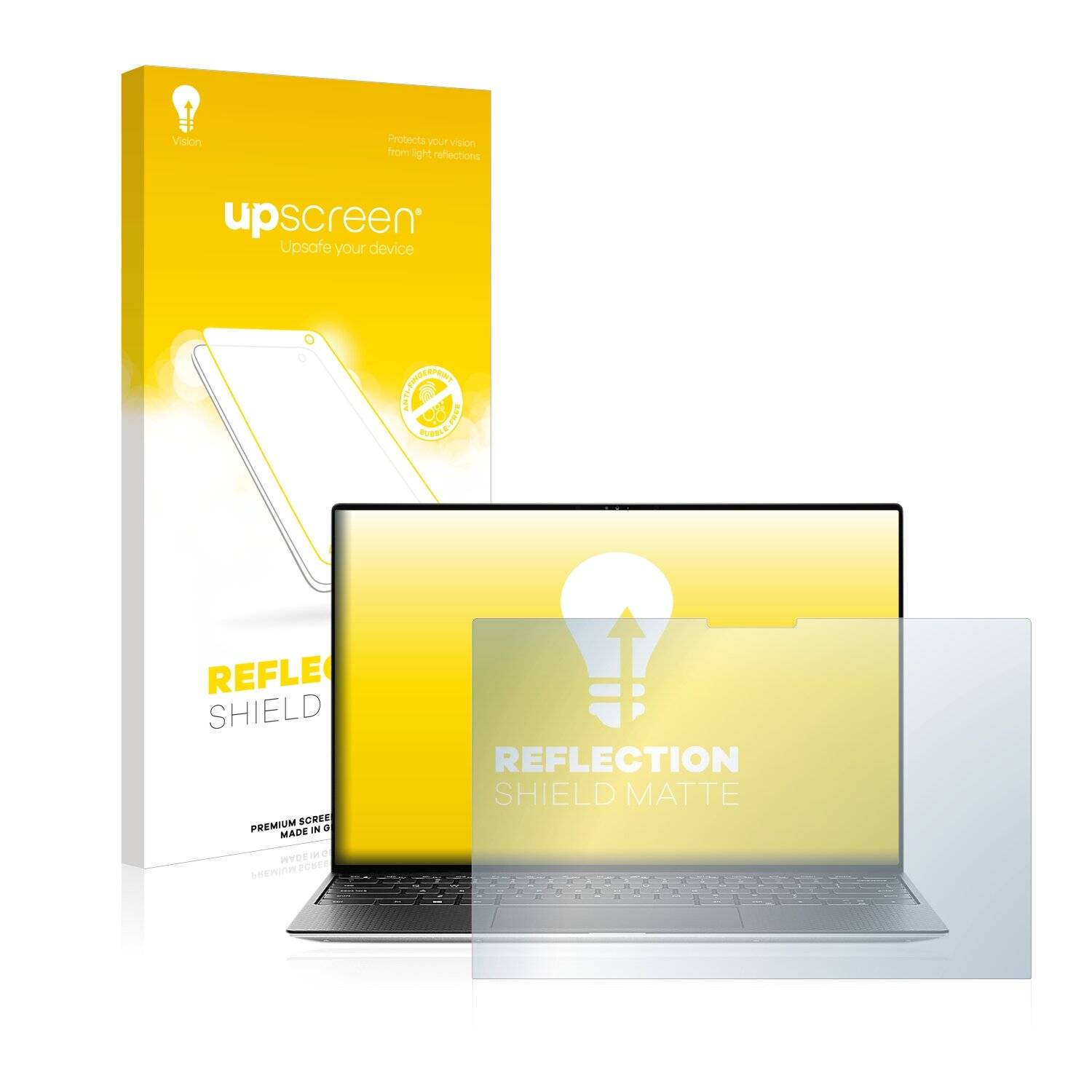 upscreen Reflection Shield Matte Premium Displayschutzfolie für Dell XPS 13