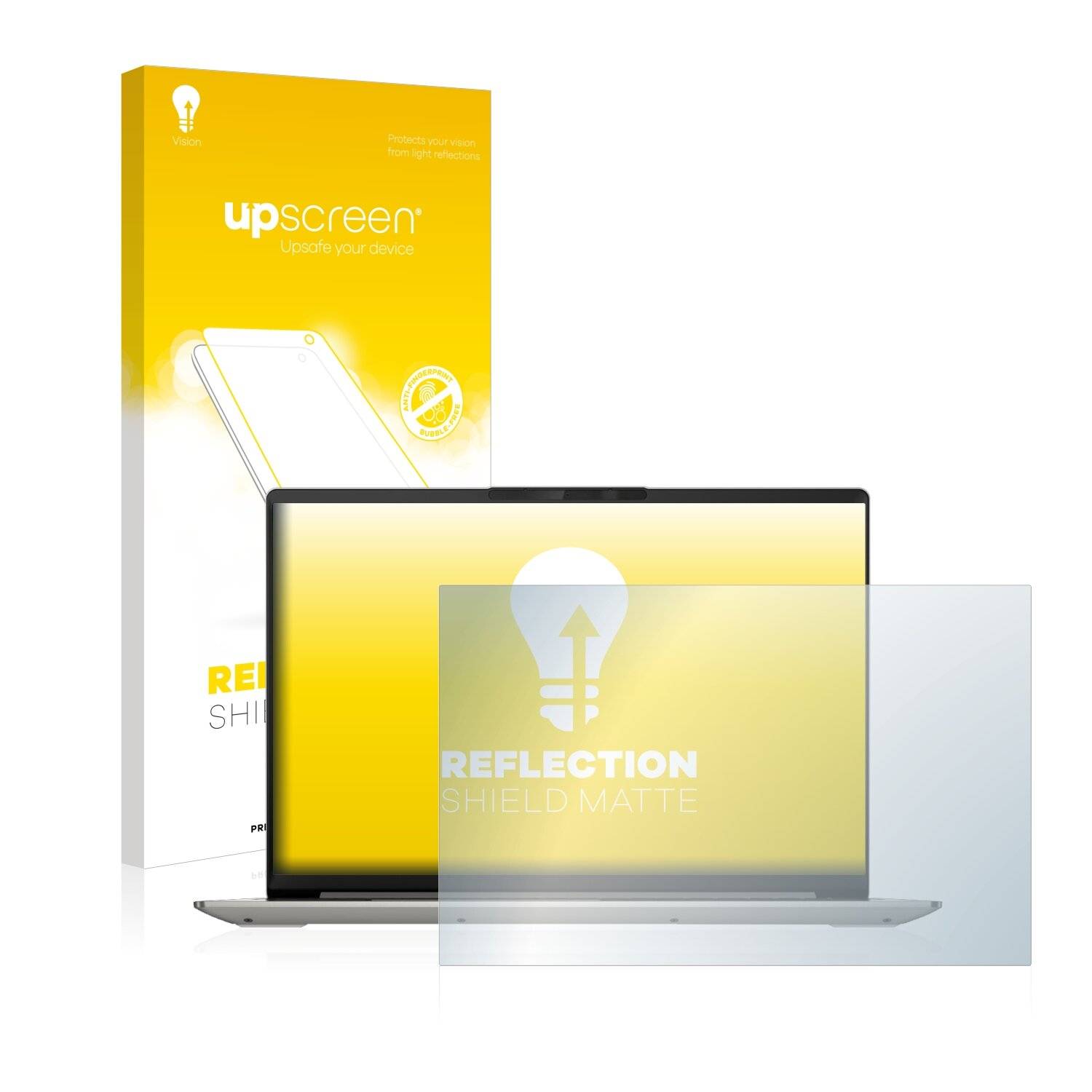 upscreen Reflection Shield Matte Premium Displayschutzfolie für Lenovo IdeaPad 5i Pro 16 (6.