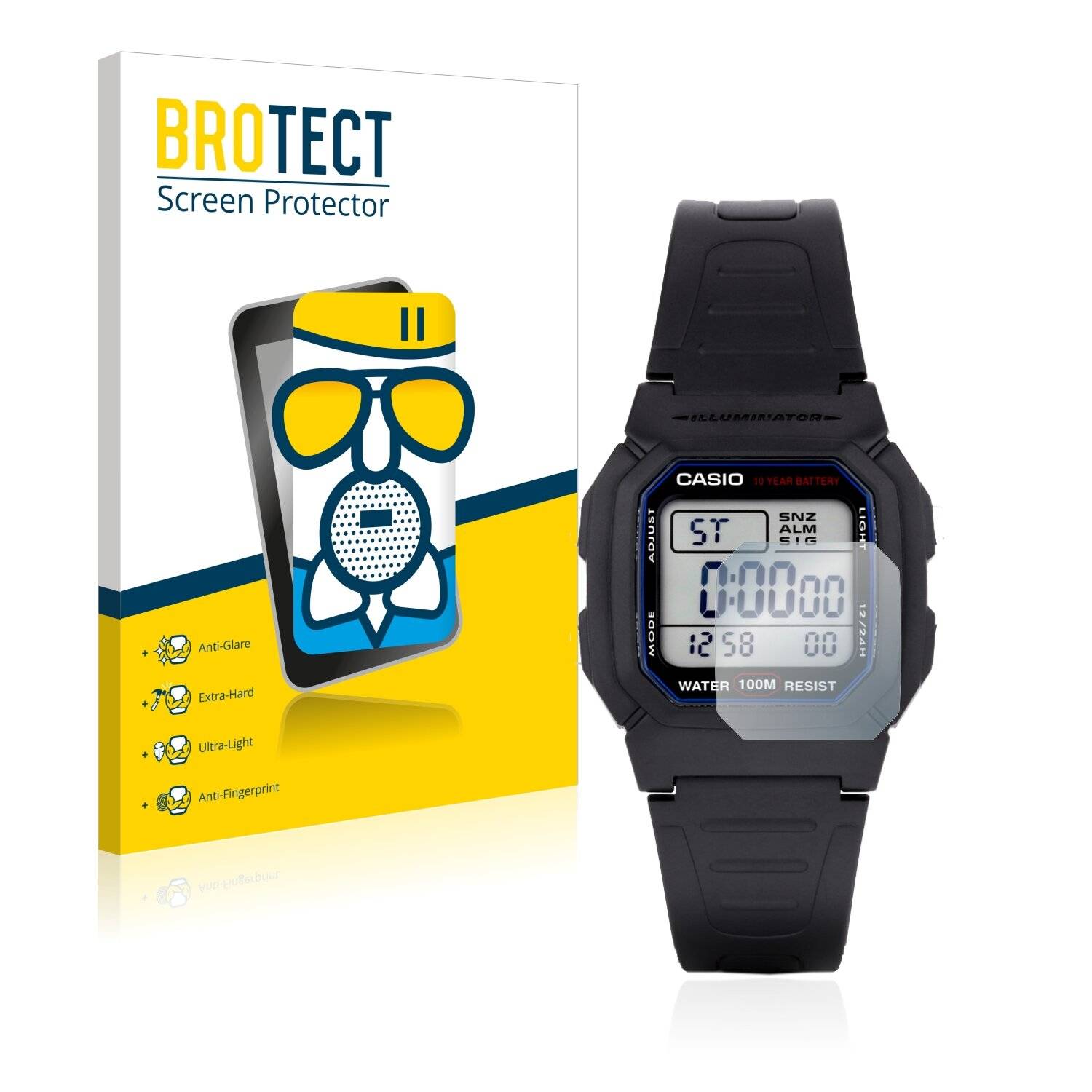 BROTECT AirGlass Matte Schutzglas Folie für Casio