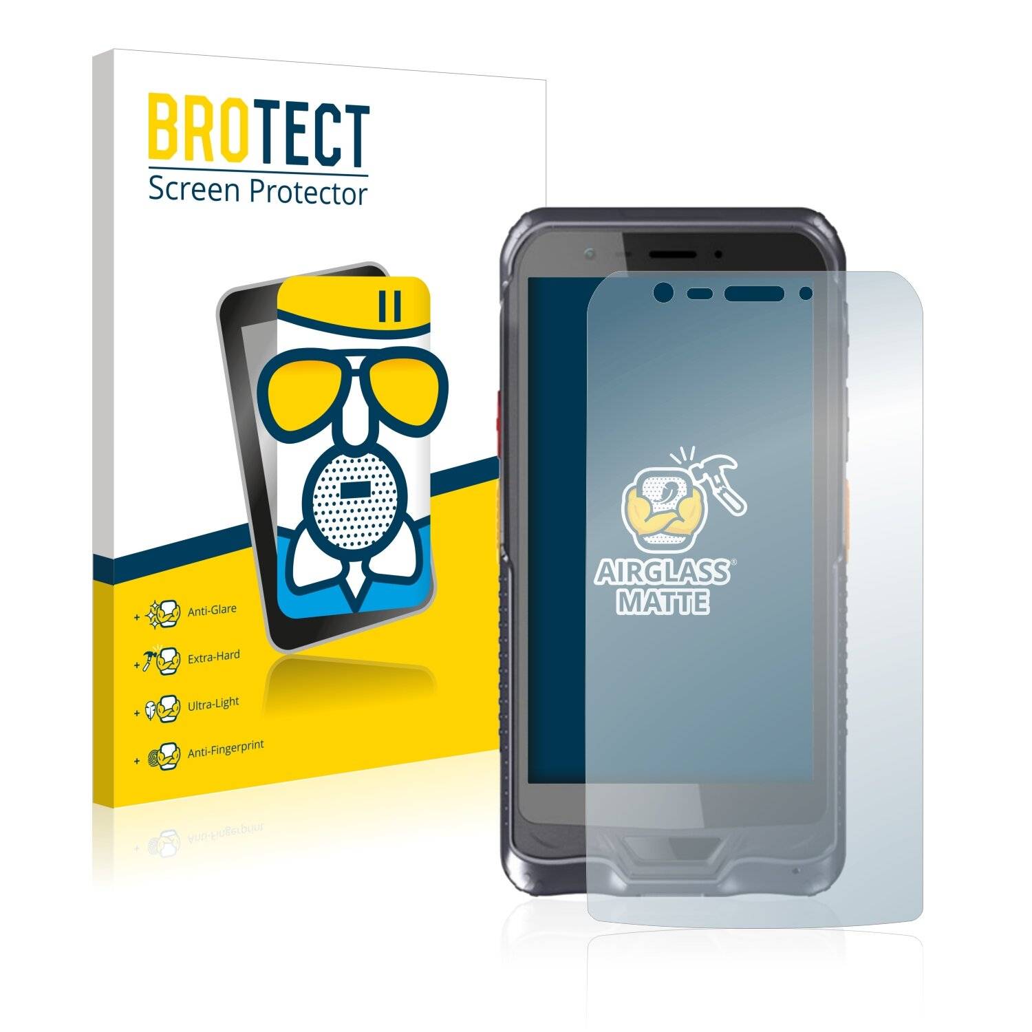 BROTECT AirGlass Matte Schutzglas Folie für Bressner Scorpion