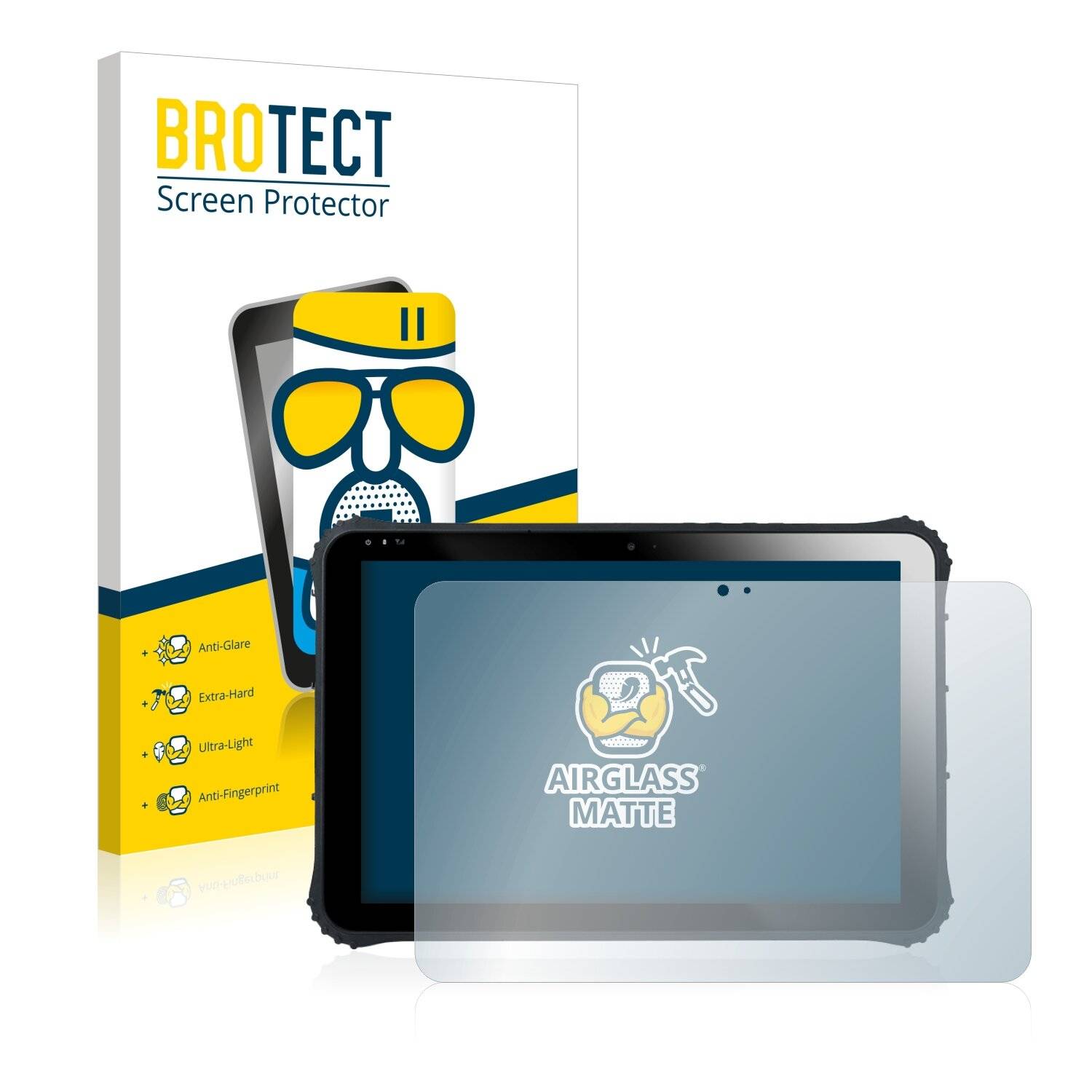 BROTECT AirGlass Matte Schutzglas Folie für Pokini Tab