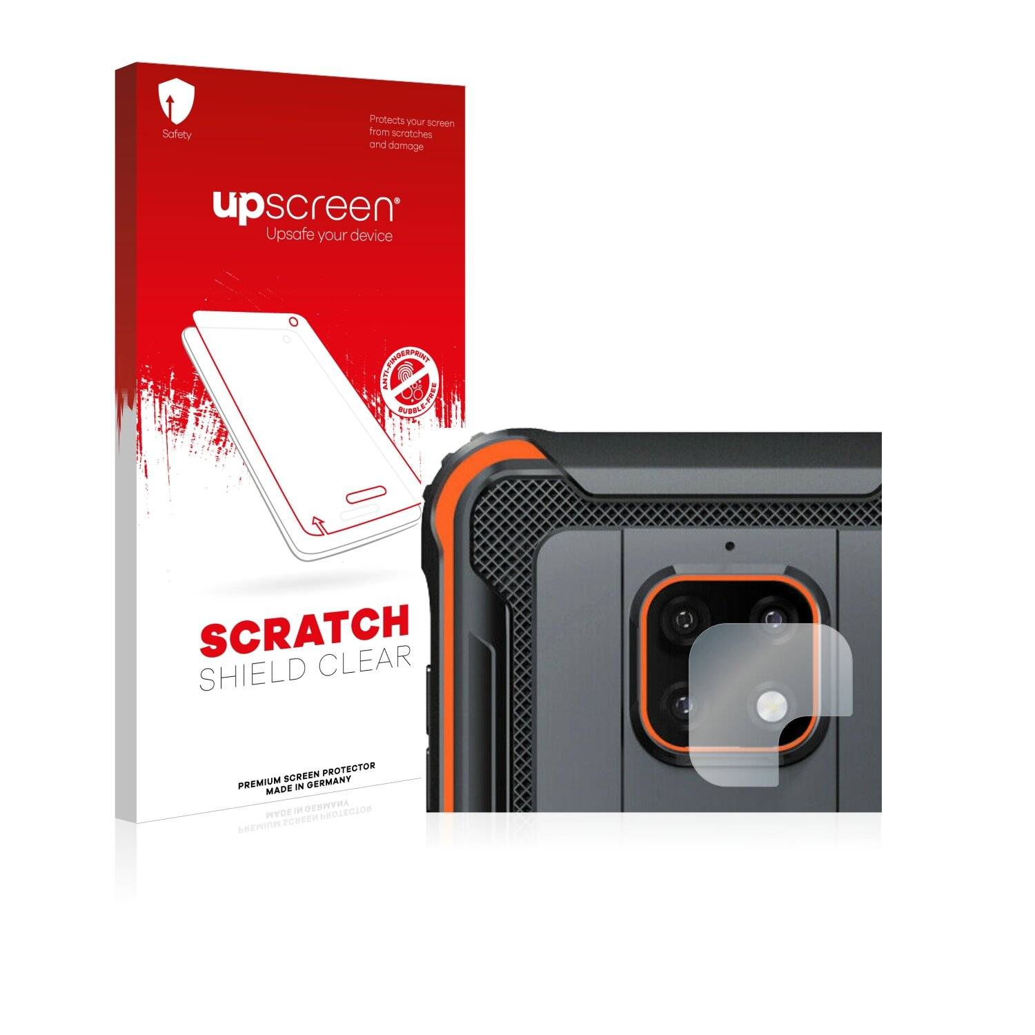 upscreen Scratch Shield Clear Premium Displayschutzfolie für Blackview BV4900 Pro (NUR