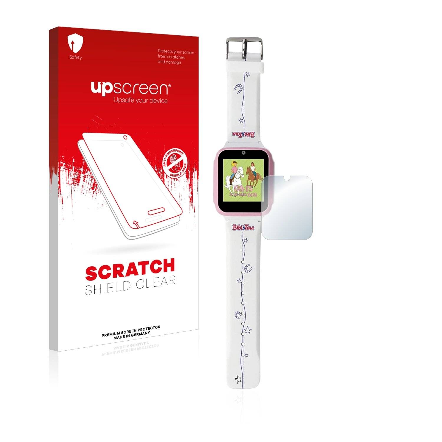upscreen Scratch Shield Clear Premium Displayschutzfolie für Technaxx Bibi & Tina