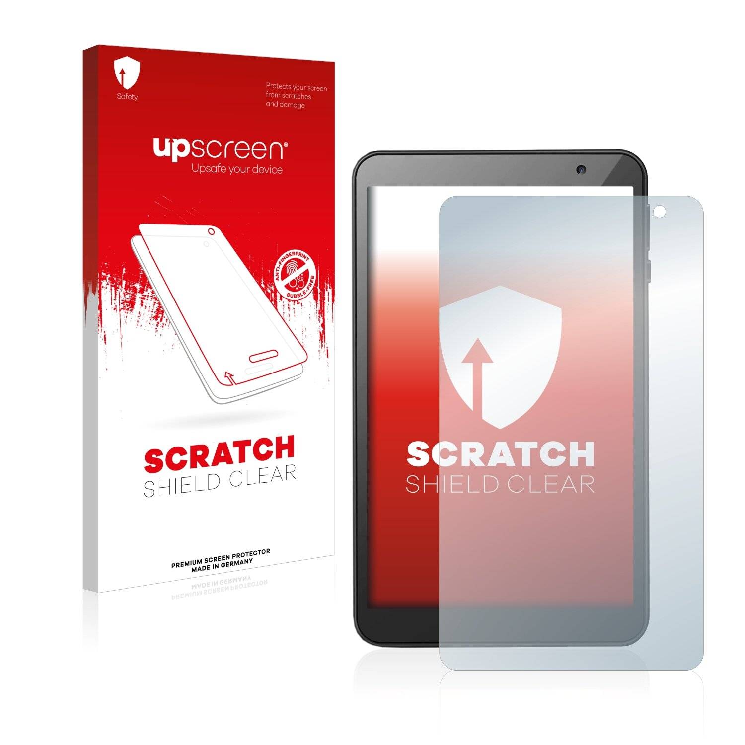 upscreen Scratch Shield Clear Premium Displayschutzfolie für Vankyo MatrixPad