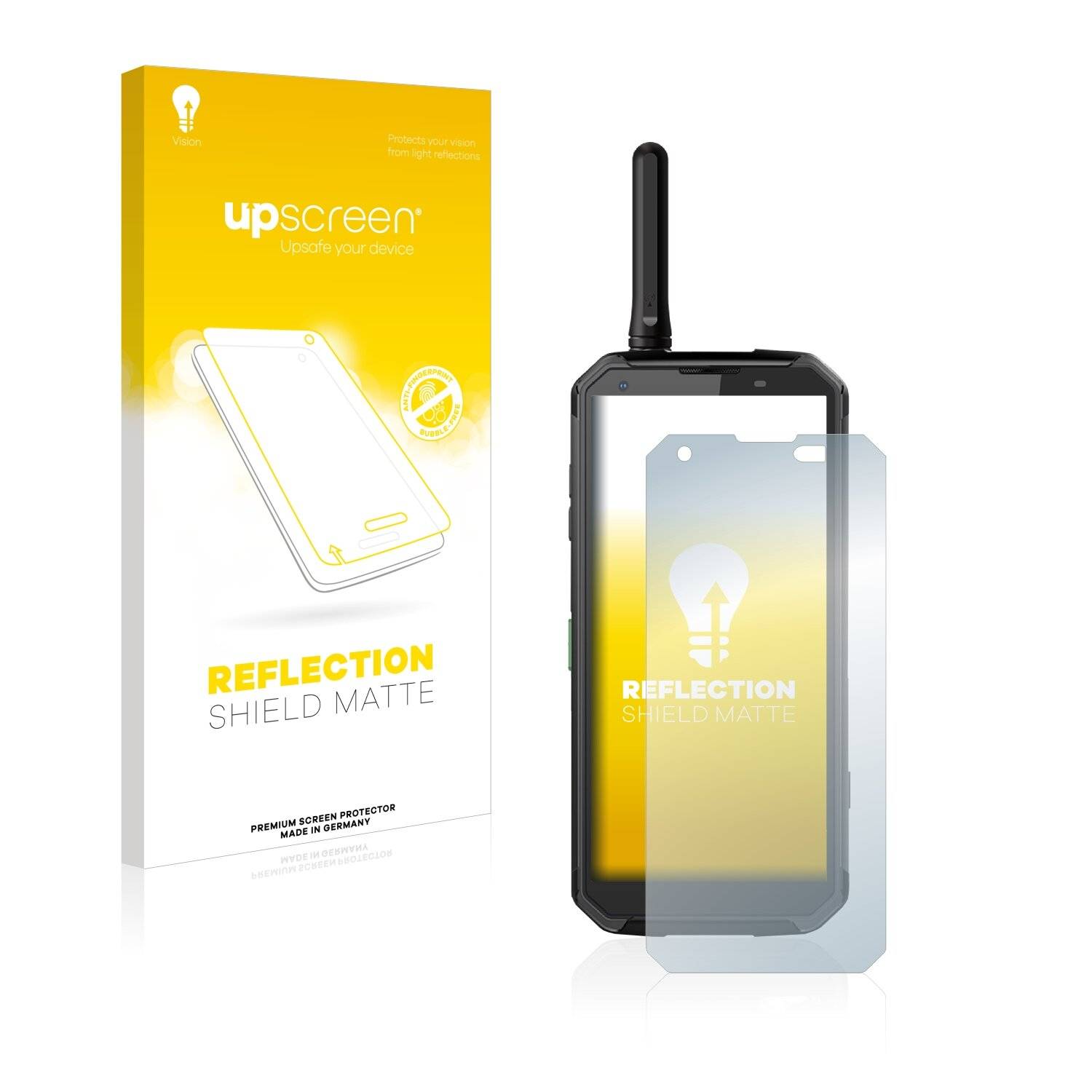 upscreen Reflection Shield Matte Premium Displayschutzfolie für Blackview BV9500