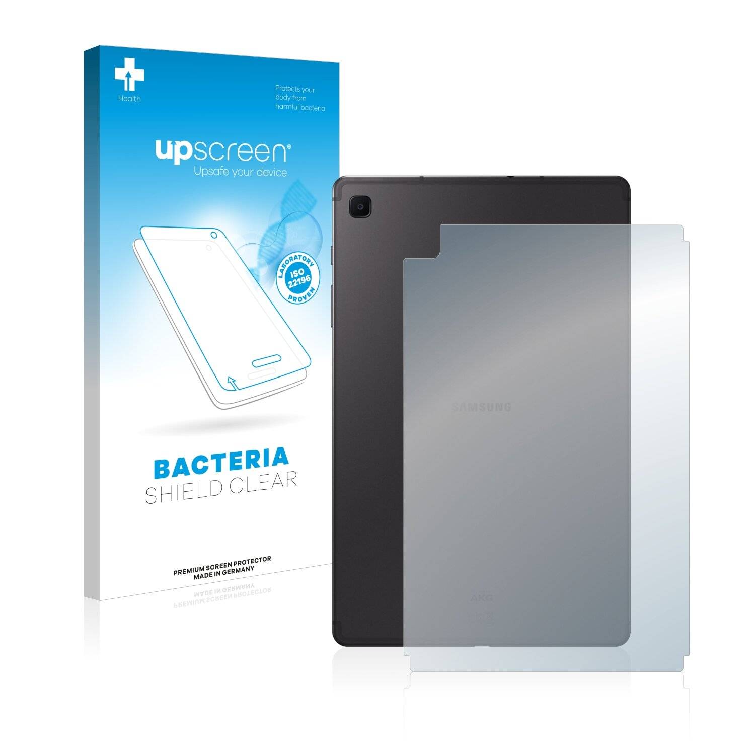 upscreen Bacteria Shield Clear Premium Antibakterielle Displayschutzfolie für Samsung Galaxy