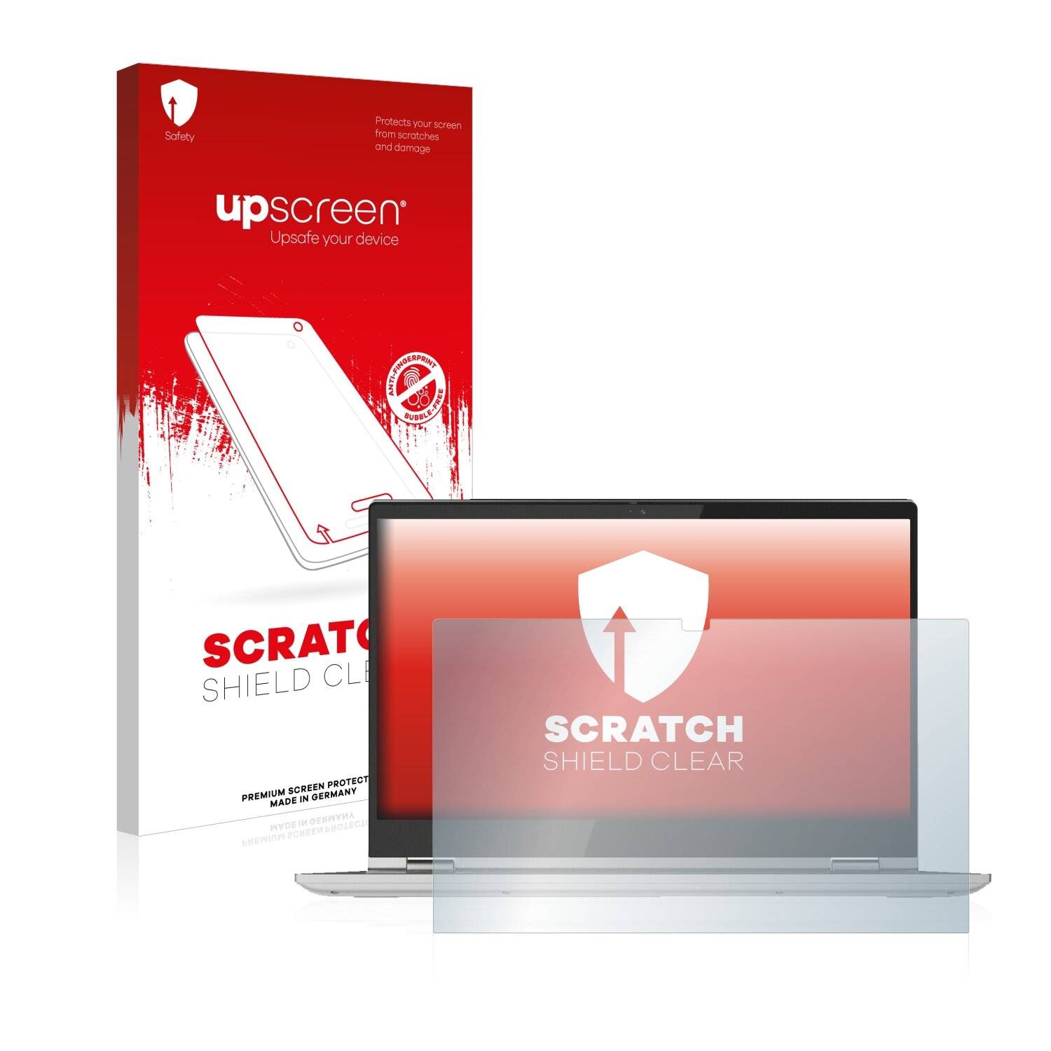 upscreen Scratch Shield Clear Premium Displayschutzfolie für Lenovo Chromebook C340