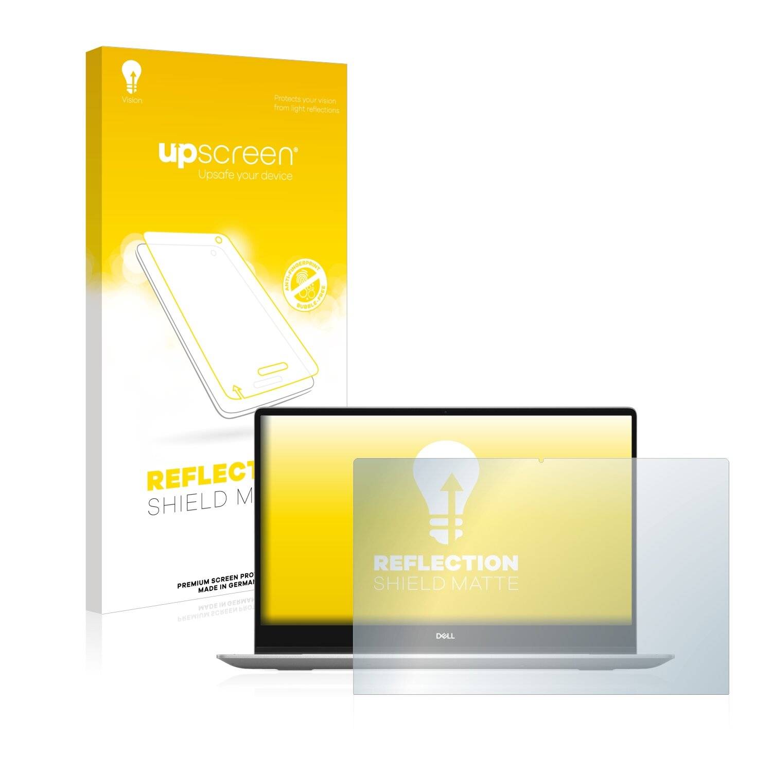 upscreen Reflection Shield Matte Premium Displayschutzfolie für Dell Inspiron 17 7791
