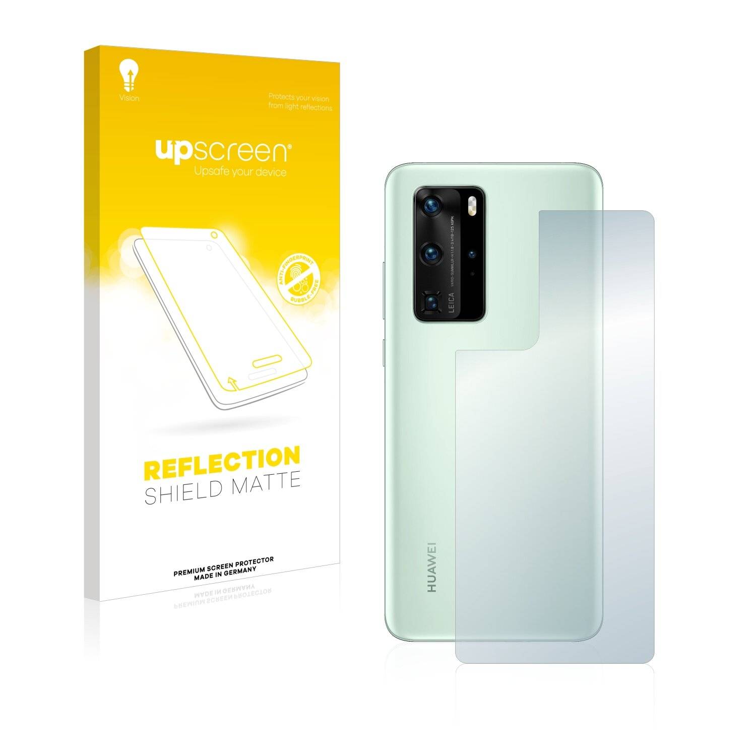 upscreen Reflection Shield Matte Premium Displayschutzfolie für Huawei P40