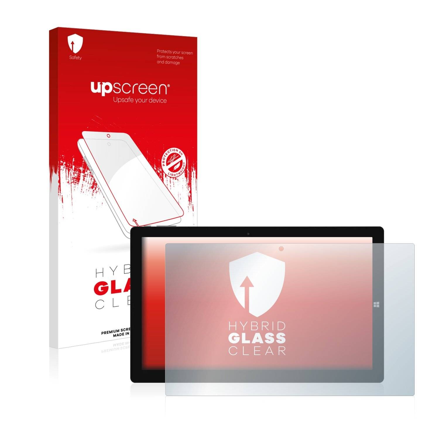 upscreen Hybrid Glass Clear Premium Schutzglas Folie für Chuwi
