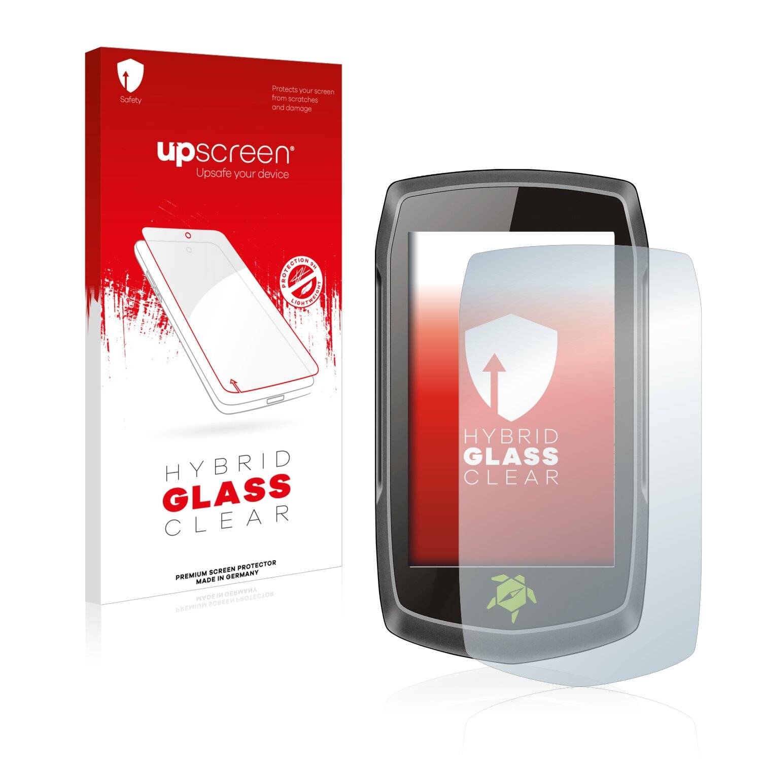 upscreen Hybrid Glass Clear Premium Schutzglas Folie für A-Rival Teasi One4