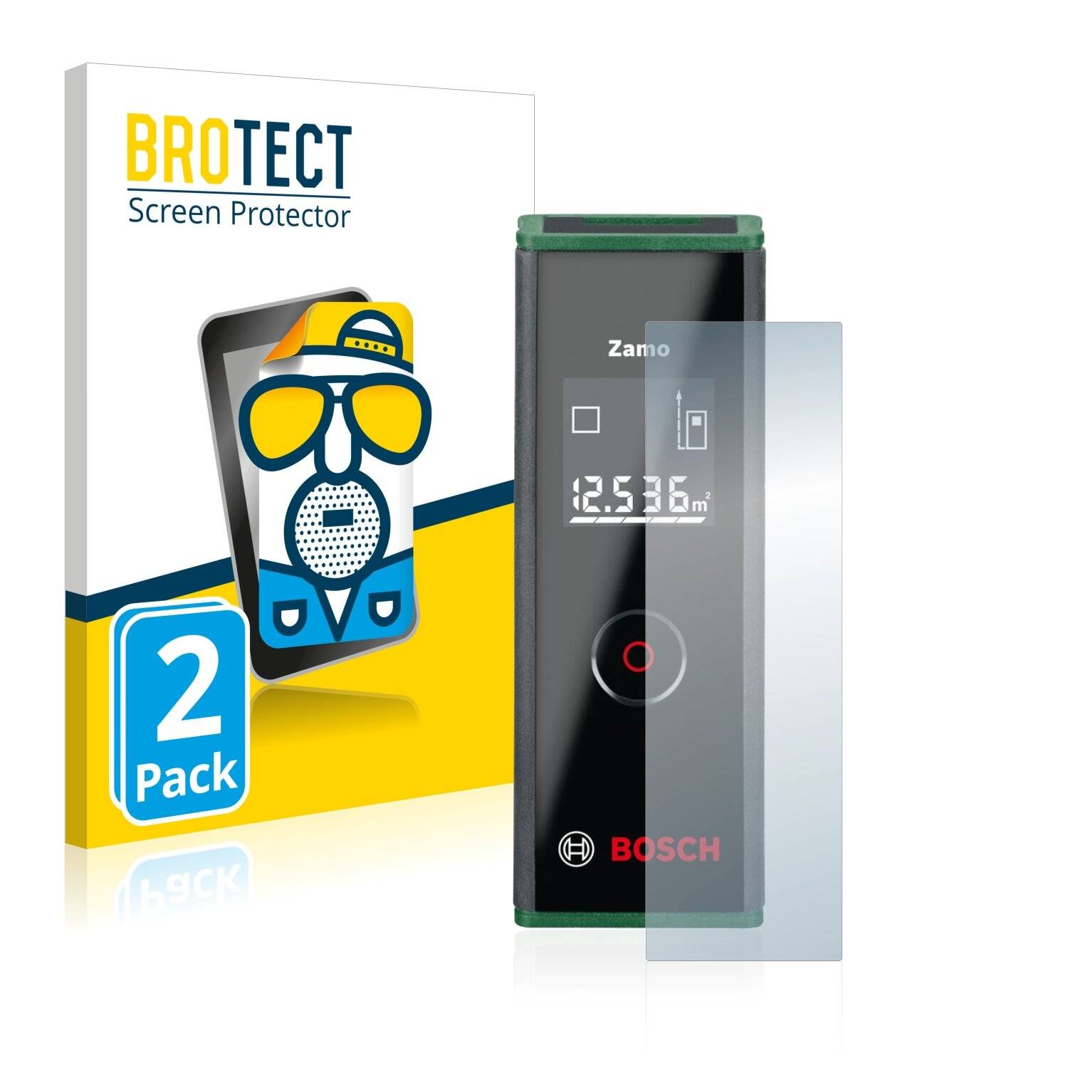 2x BROTECT Matte Displayschutzfolie für Bosch Zamo 3 - Entspiegelt,