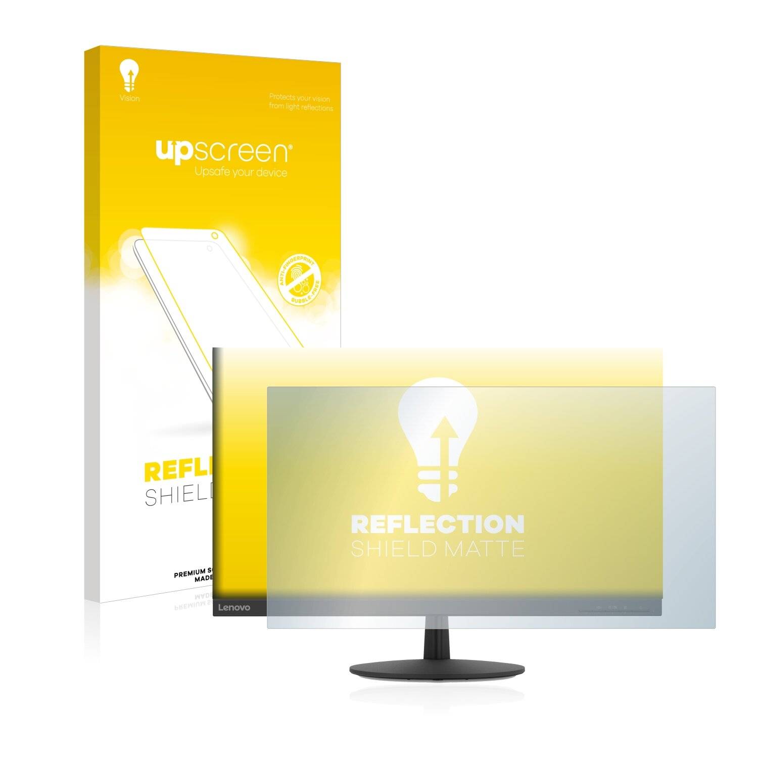 upscreen Reflection Shield Matte Premium Displayschutzfolie für Lenovo