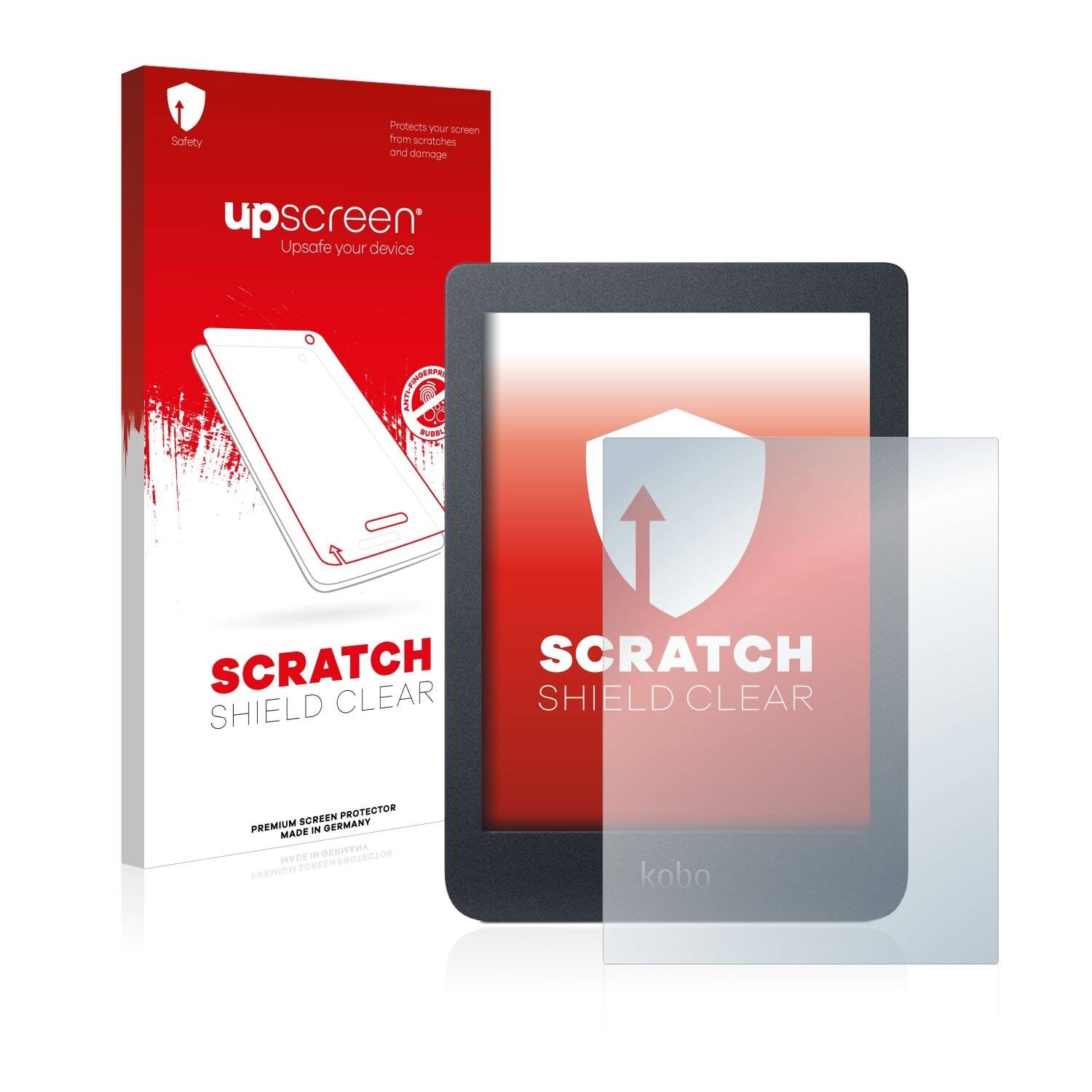 upscreen Scratch Shield Clear Premium Displayschutzfolie für Kobo