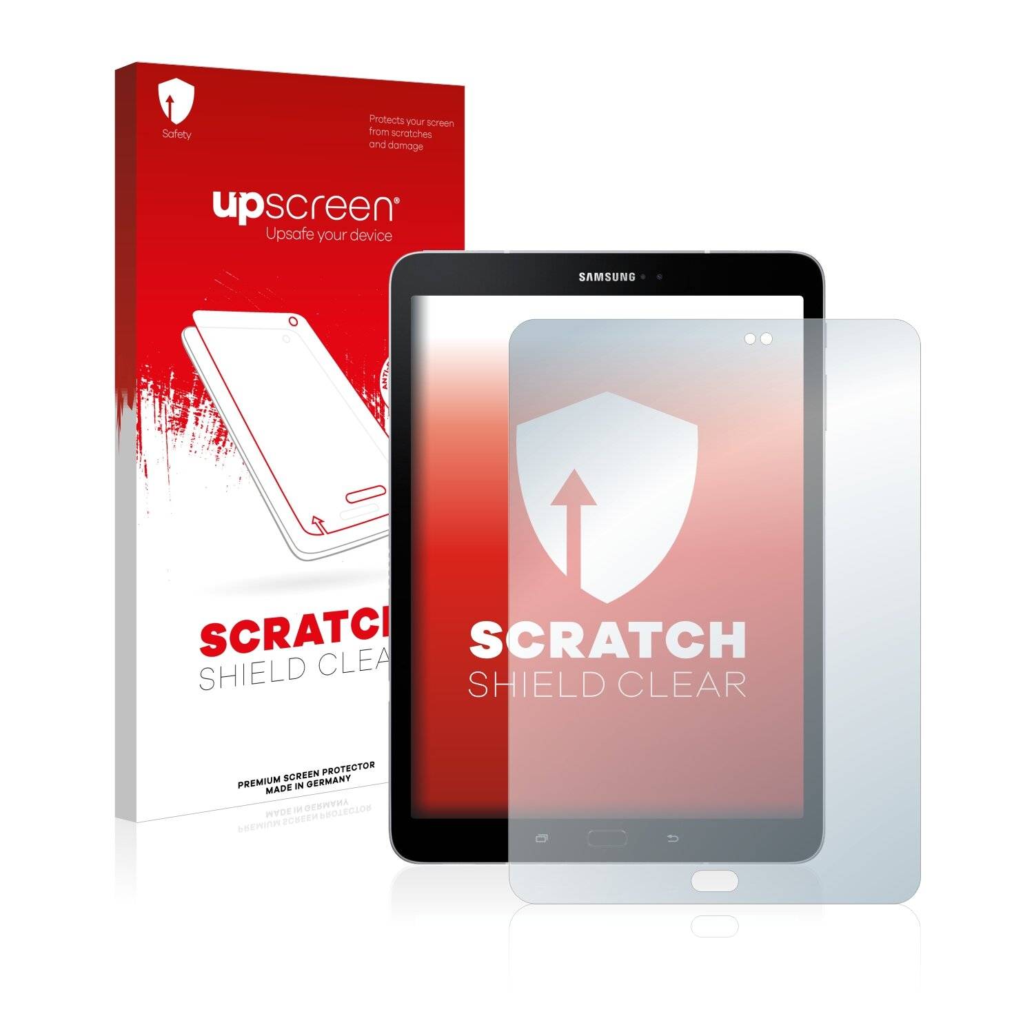 upscreen Scratch Shield Clear Premium Displayschutzfolie für Samsung Galaxy Tab