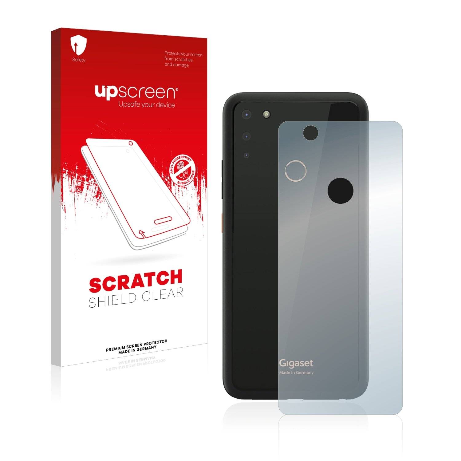 upscreen Scratch Shield Clear Premium Displayschutzfolie für Gigaset GS4