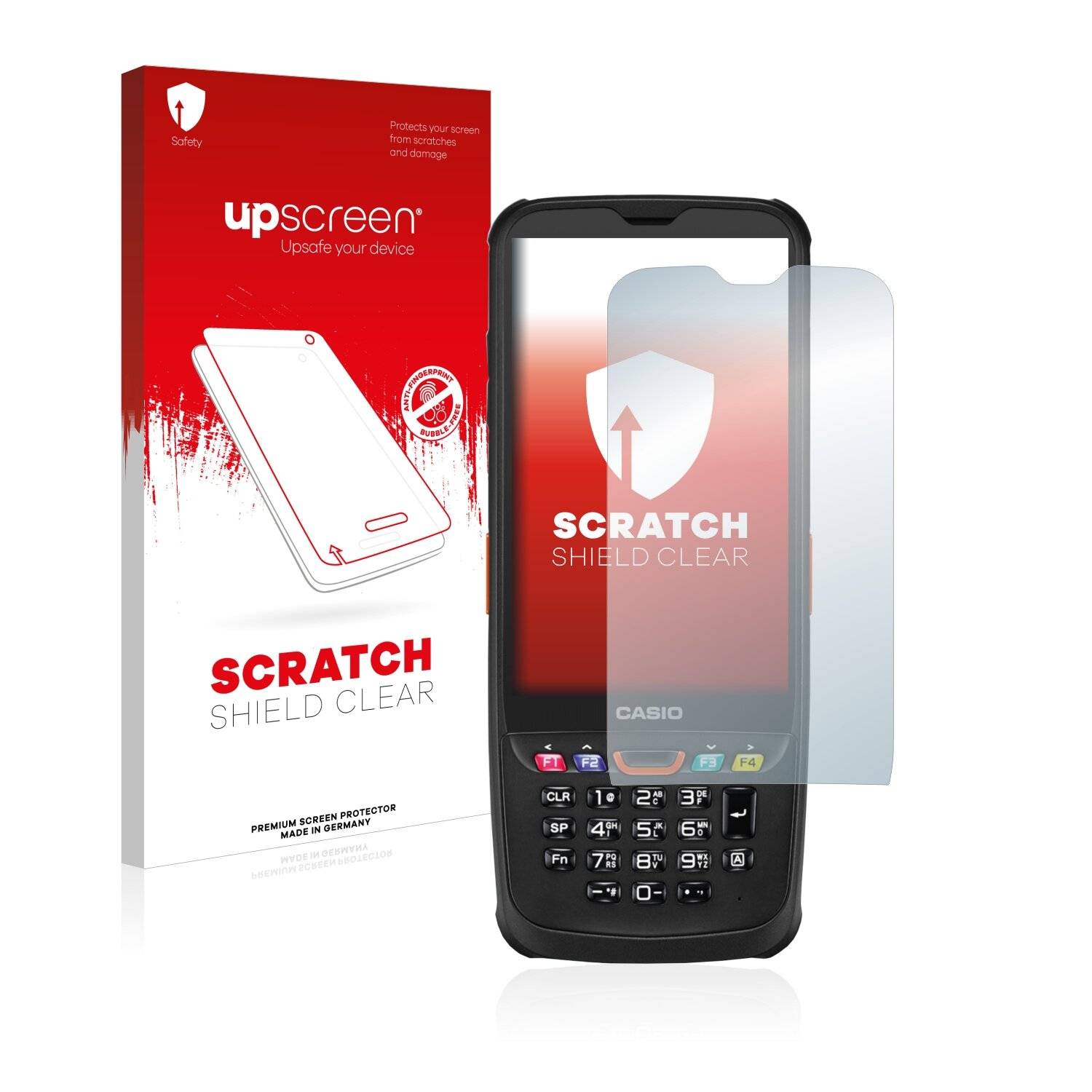 upscreen Scratch Shield Clear Premium Displayschutzfolie für Casio