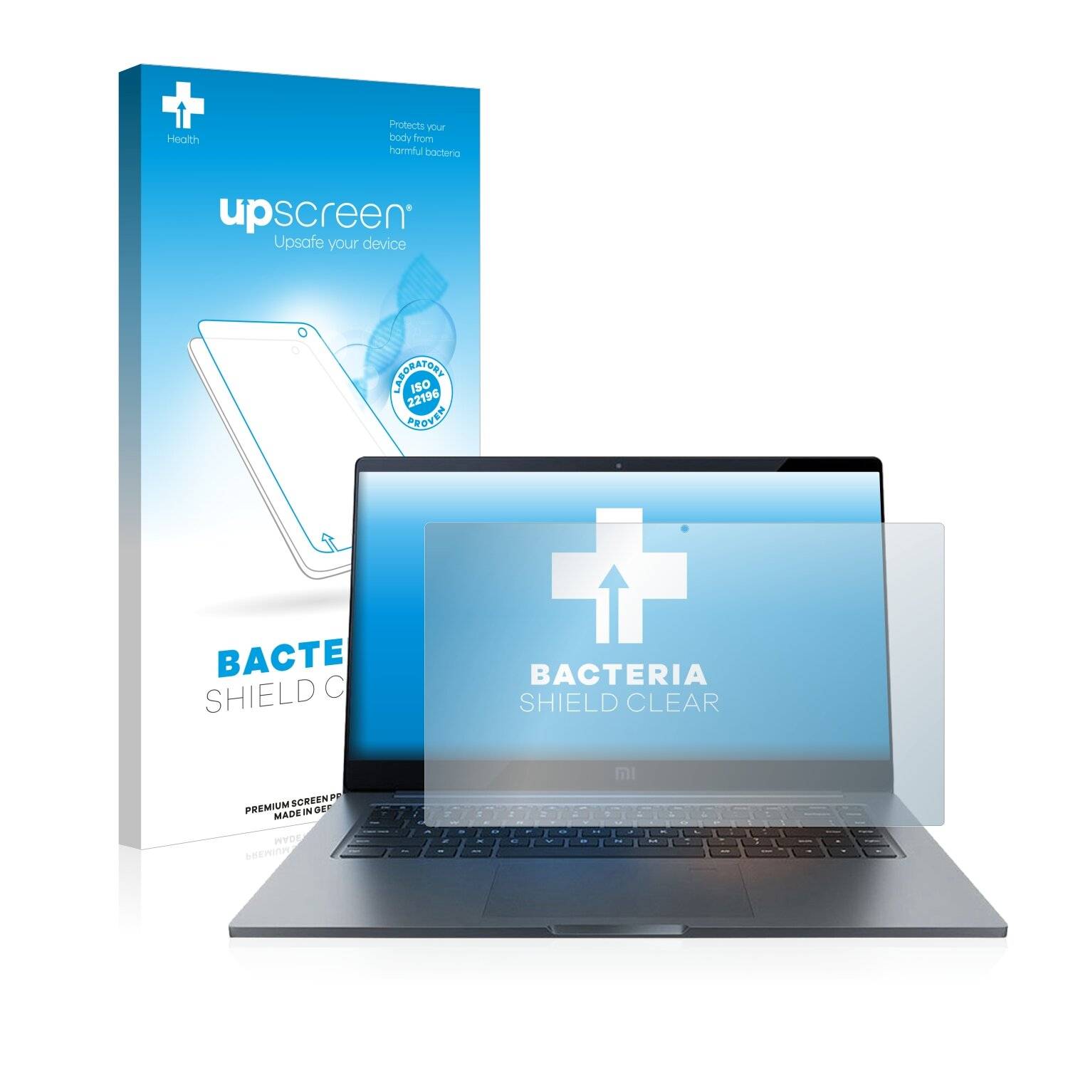 upscreen Bacteria Shield Clear Premium Antibakterielle Displayschutzfolie für Xiaomi Mi