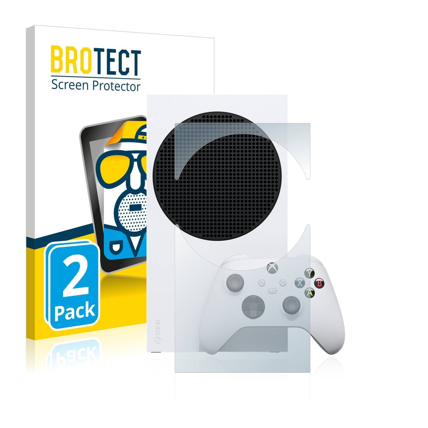 2x BROTECT Matte Displayschutzfolie für Microsoft Xbox Series S - Entspiegelt,