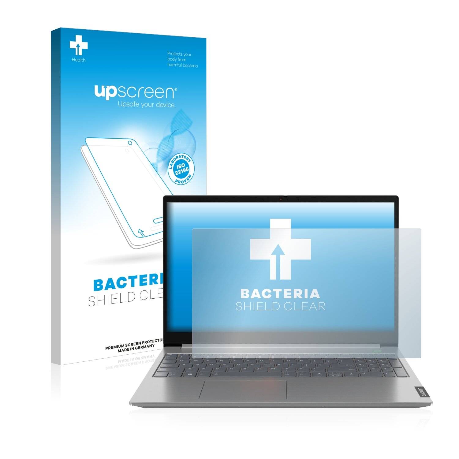 upscreen Bacteria Shield Clear Premium Antibakterielle Displayschutzfolie für Lenovo