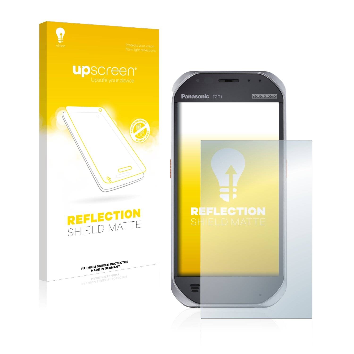 upscreen Reflection Shield Matte Premium Displayschutzfolie für Panasonic Toughbook
