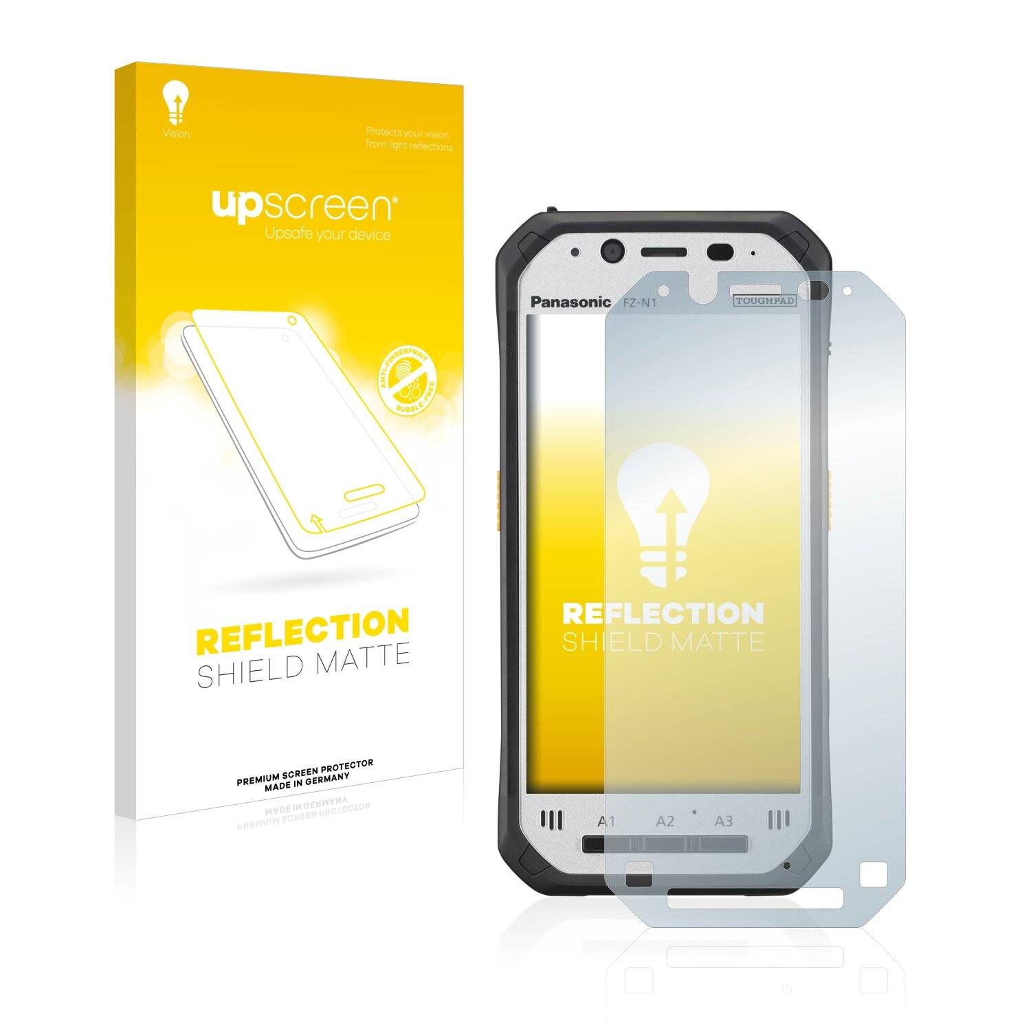 upscreen Reflection Shield Matte Premium Displayschutzfolie für Panasonic Toughbook