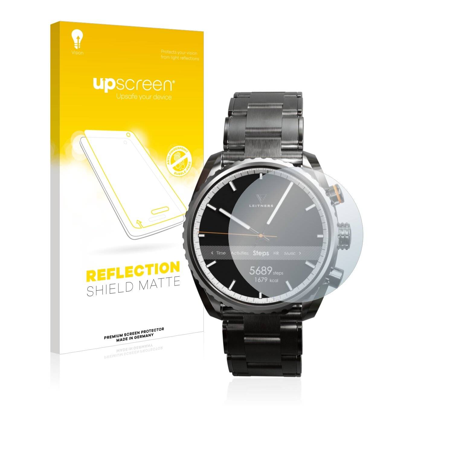 upscreen Reflection Shield Matte Premium Displayschutzfolie für Leitners Ad