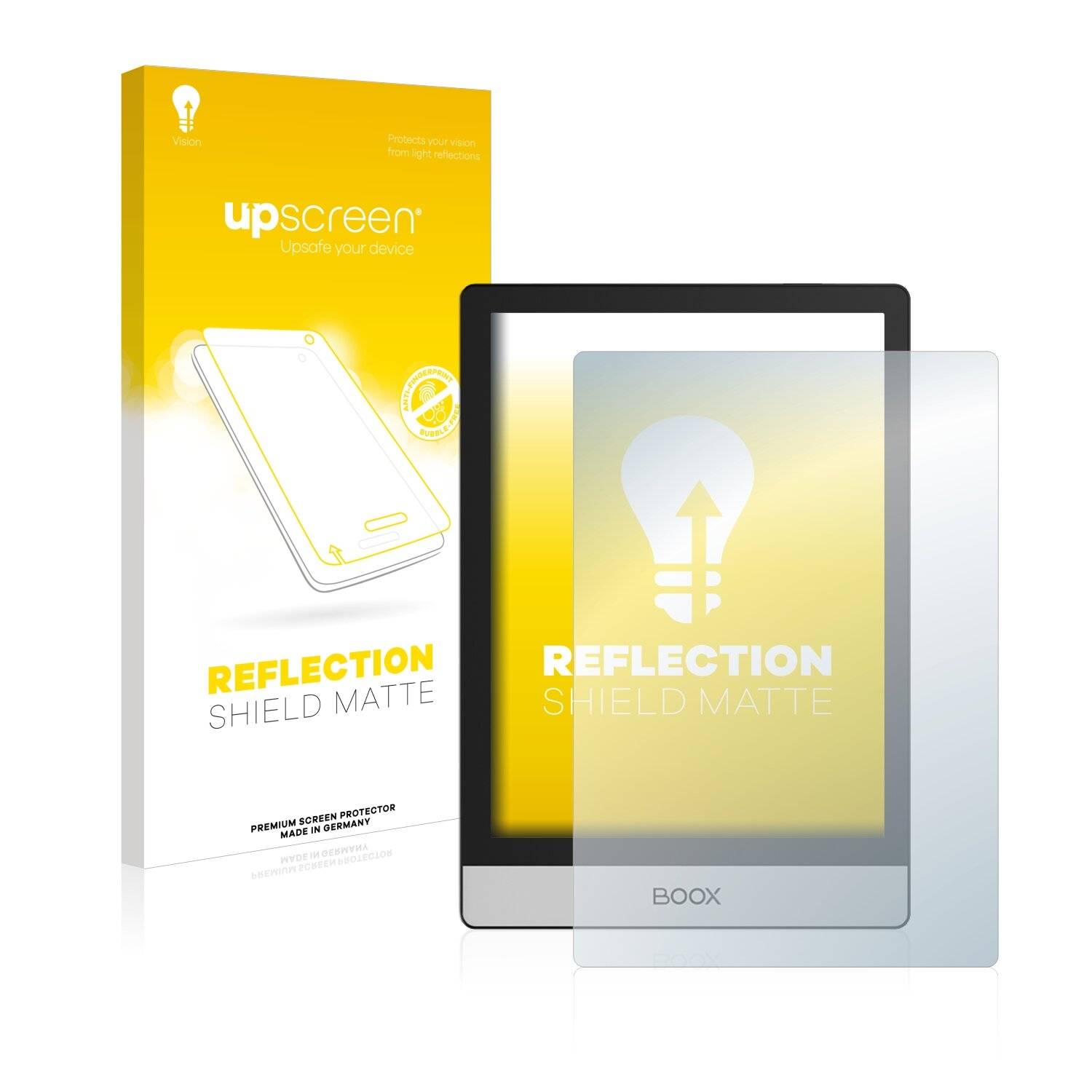 upscreen Reflection Shield Matte Premium Displayschutzfolie für Onyx Boox Poke