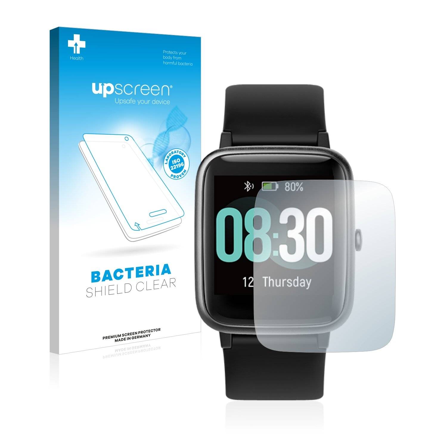 upscreen Bacteria Shield Clear Premium Antibakterielle Displayschutzfolie für Ingenico Move