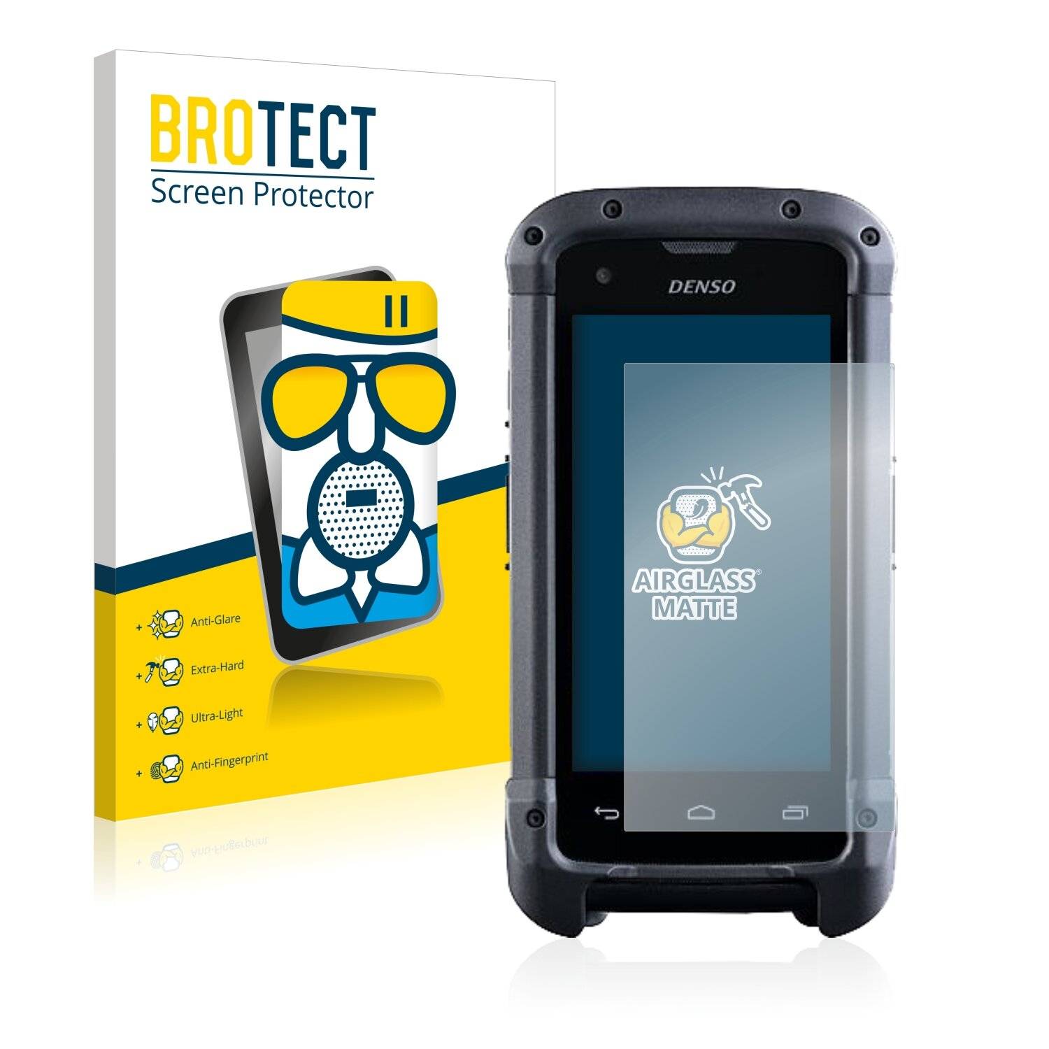 BROTECT AirGlass Matte Schutzglas Folie für Denso Denso