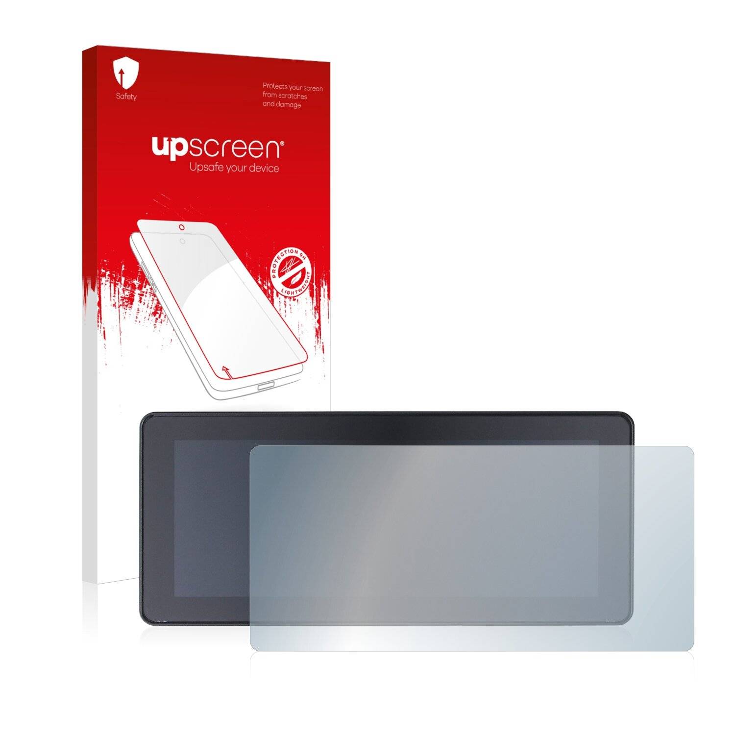 upscreen Hybrid Glass Clear Premium Schutzglas Folie für ifm electronic