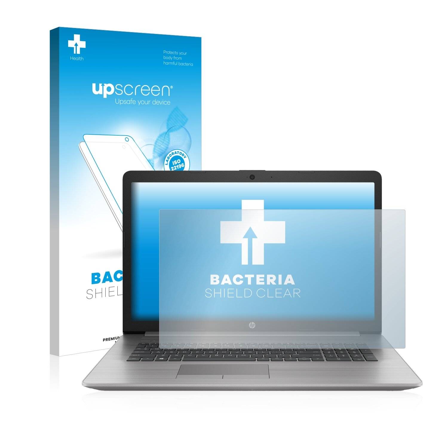 upscreen Bacteria Shield Clear Premium Antibakterielle Displayschutzfolie für HP ProBook 470