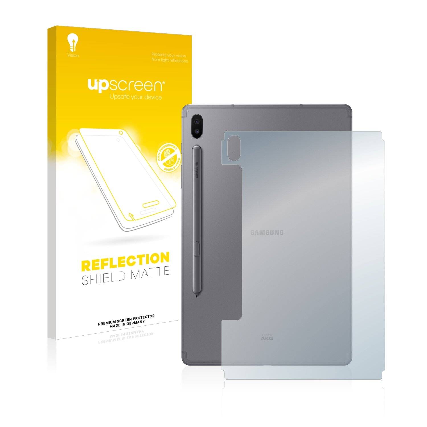 upscreen Reflection Shield Matte Premium Displayschutzfolie für Samsung Galaxy Tab S6 2020