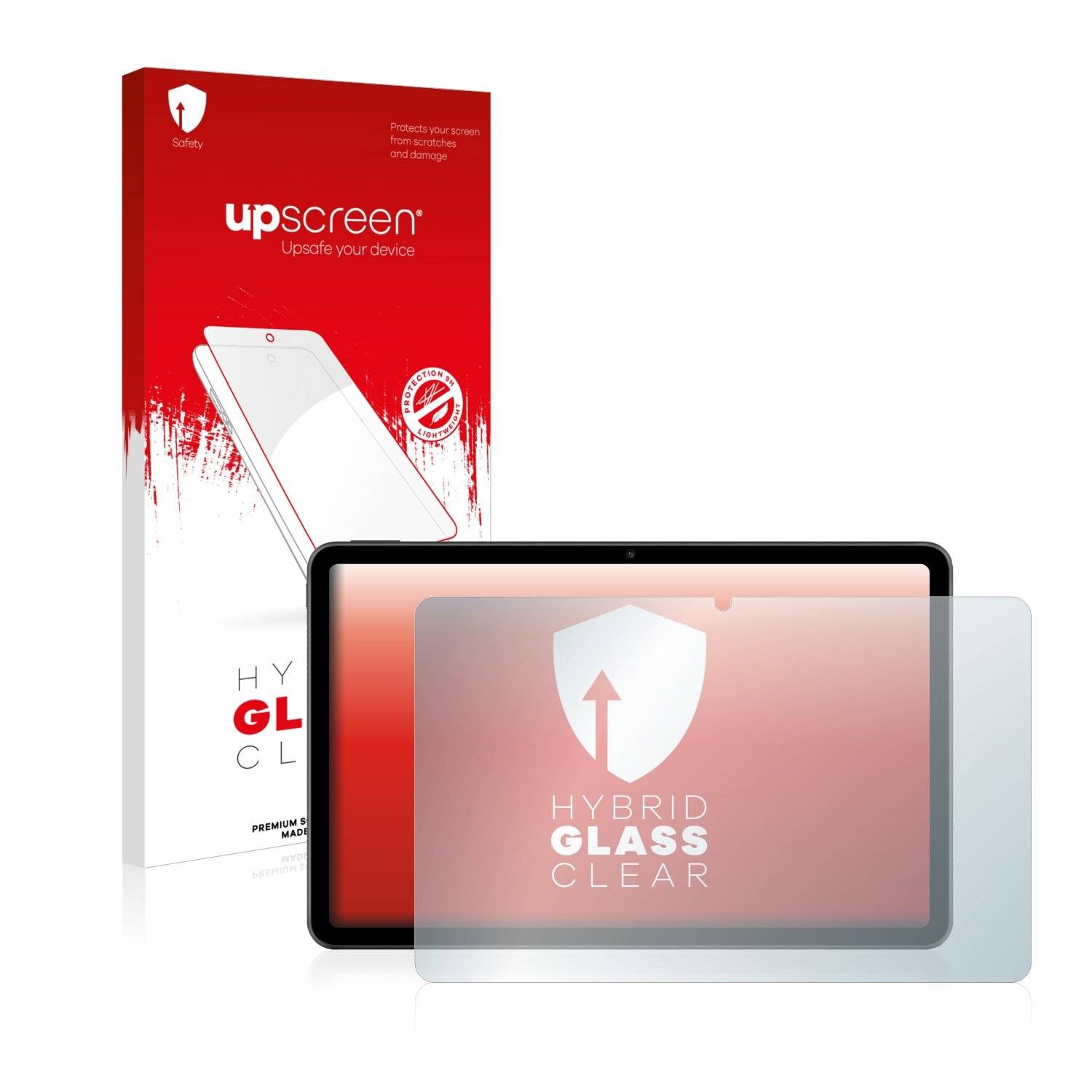 upscreen Hybrid Glass Clear Premium Schutzglas Folie für Huawei MatePad