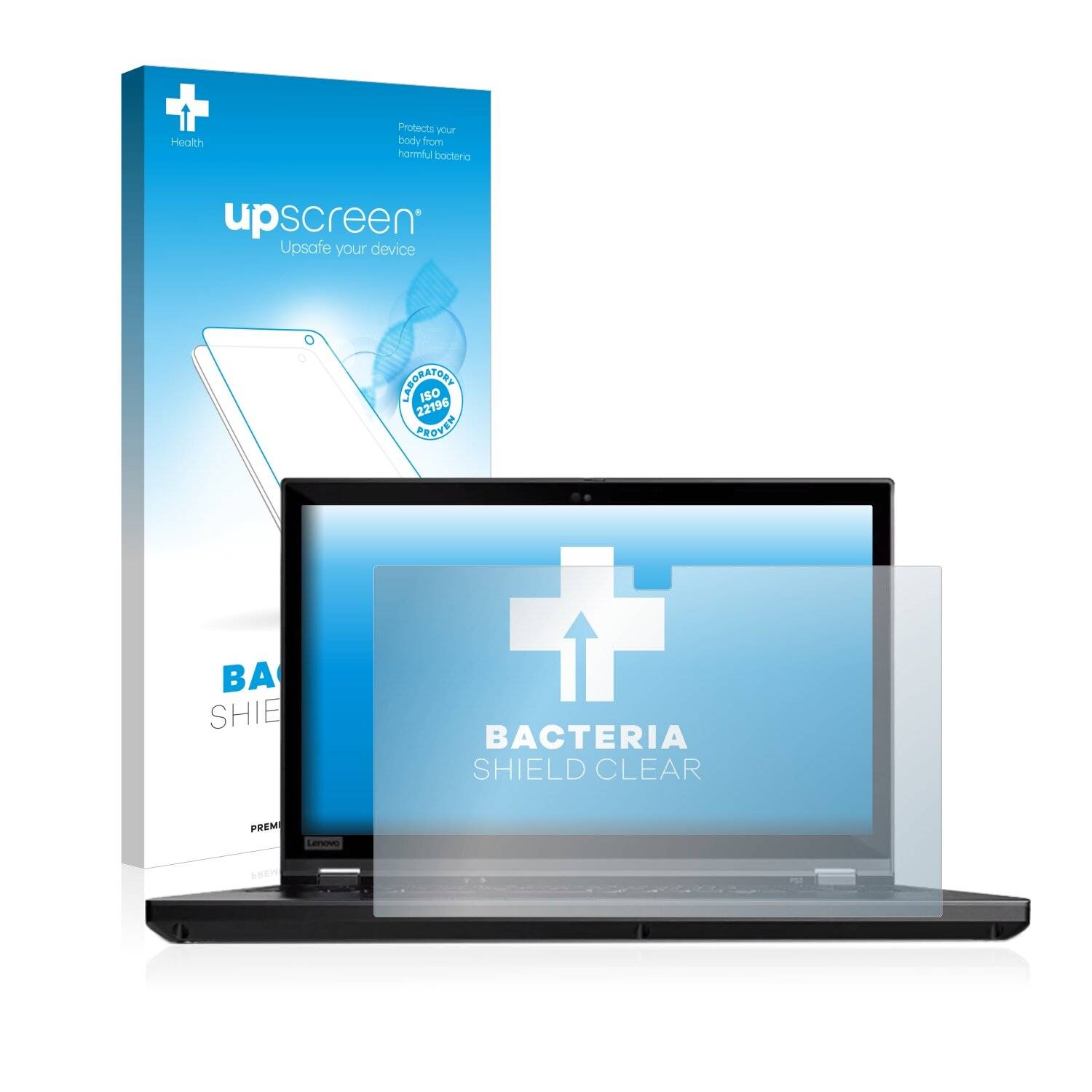 upscreen Bacteria Shield Clear Premium Antibakterielle Displayschutzfolie für Lenovo