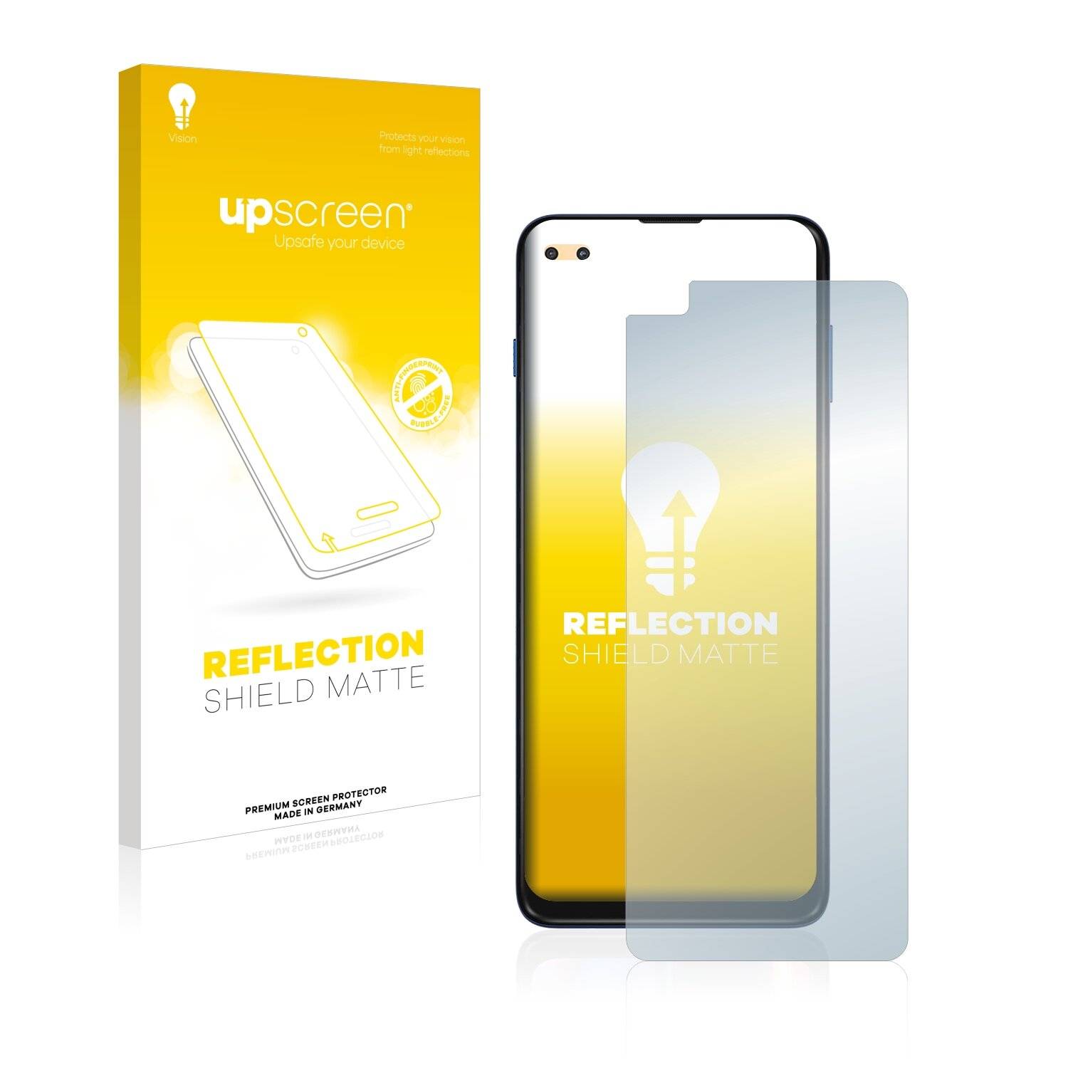 upscreen Reflection Shield Matte Premium Displayschutzfolie für Motorola Moto G 5G