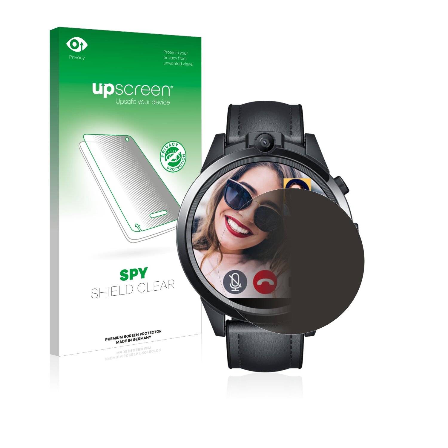 upscreen Spy Shield Clear Premium Blickschutzfolie für Zeblaze Thor 5