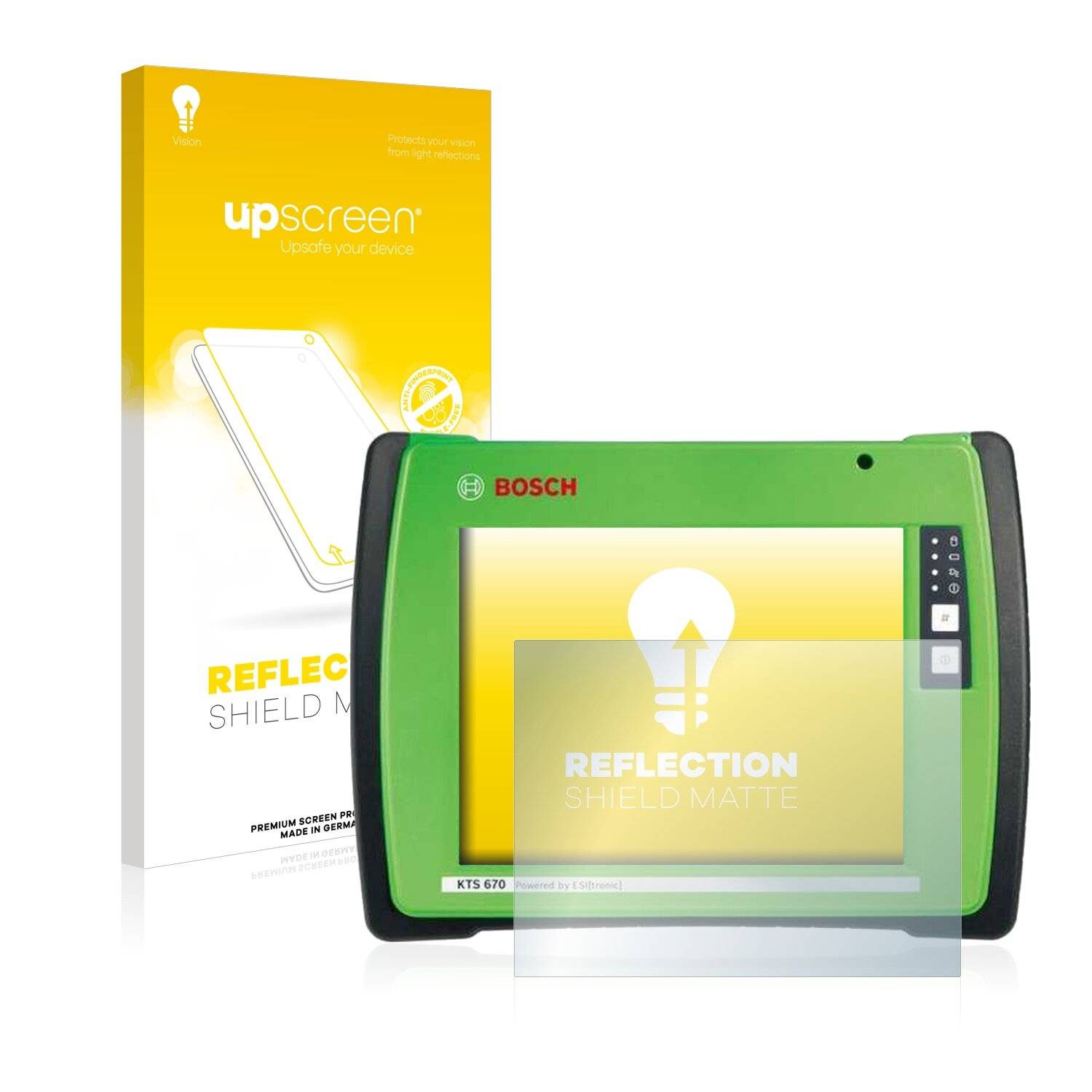 upscreen Reflection Shield Matte Premium Displayschutzfolie für Bosch KTS