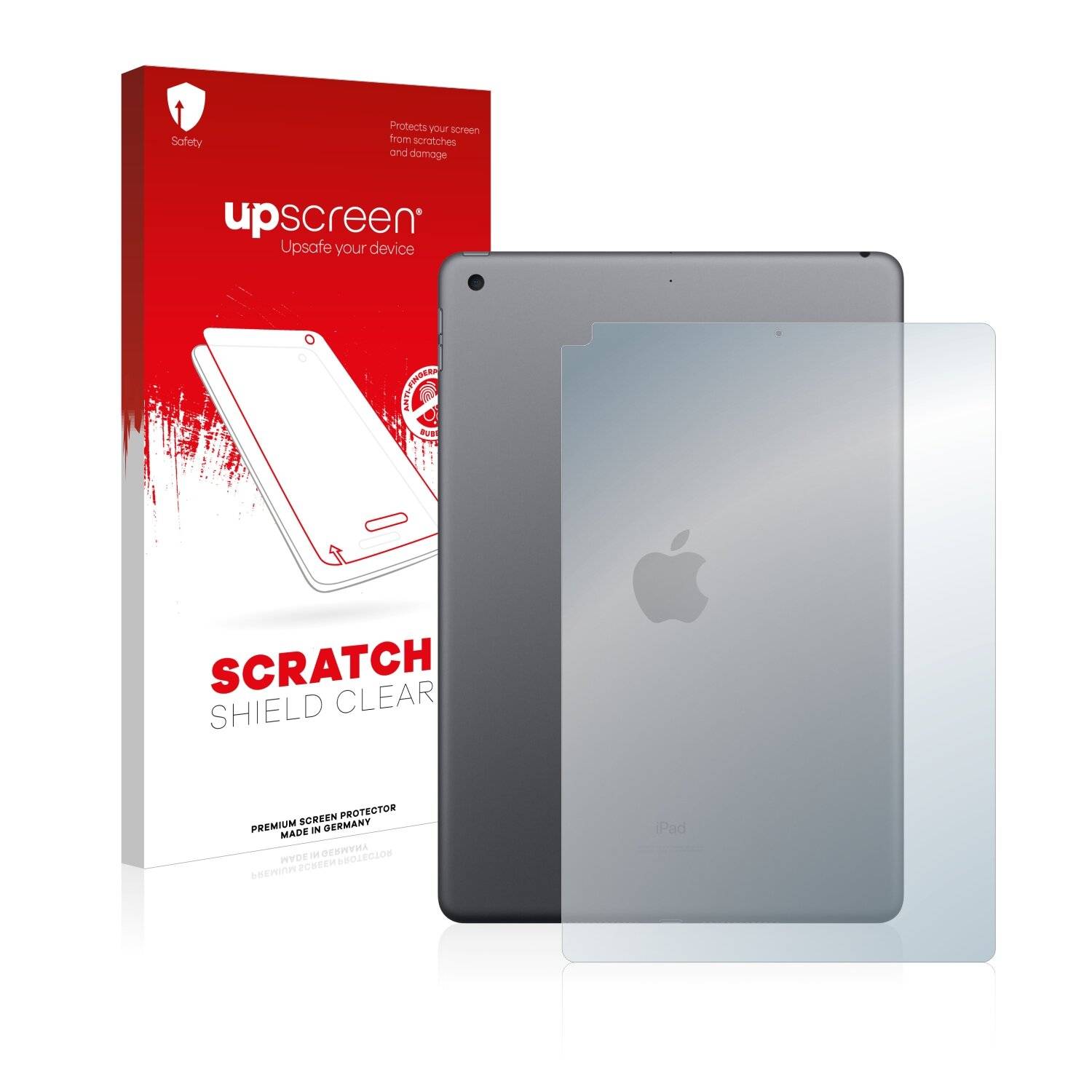 upscreen Scratch Shield Clear Premium Displayschutzfolie für Apple iPad 10.2 WiFi 2020