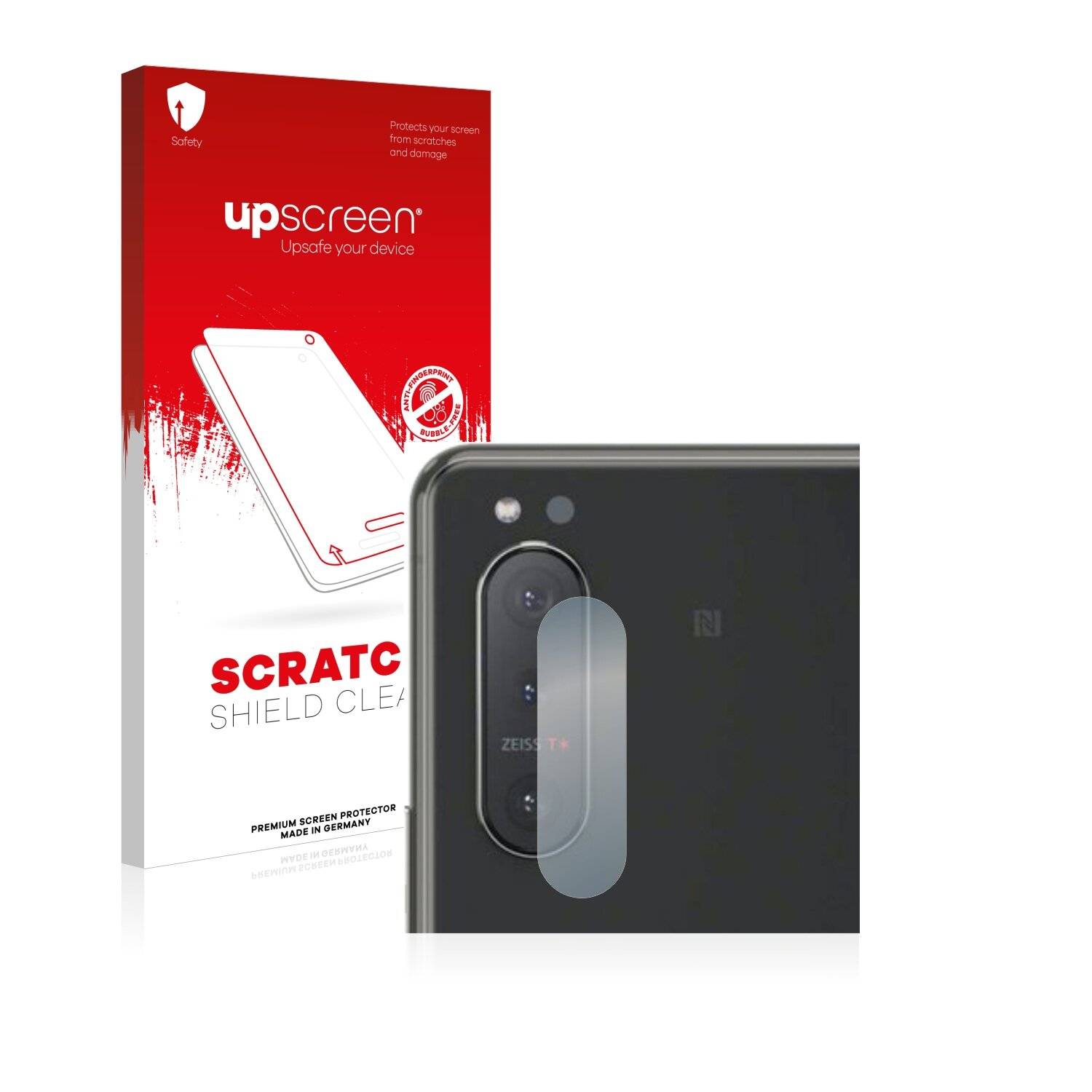 upscreen Scratch Shield Clear Premium Displayschutzfolie für Sony Xperia 5 II (NUR