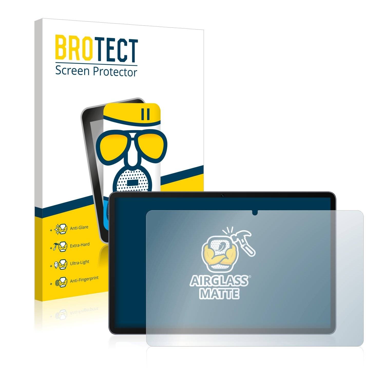 BROTECT AirGlass Matte Schutzglas Folie für Honor ViewPad