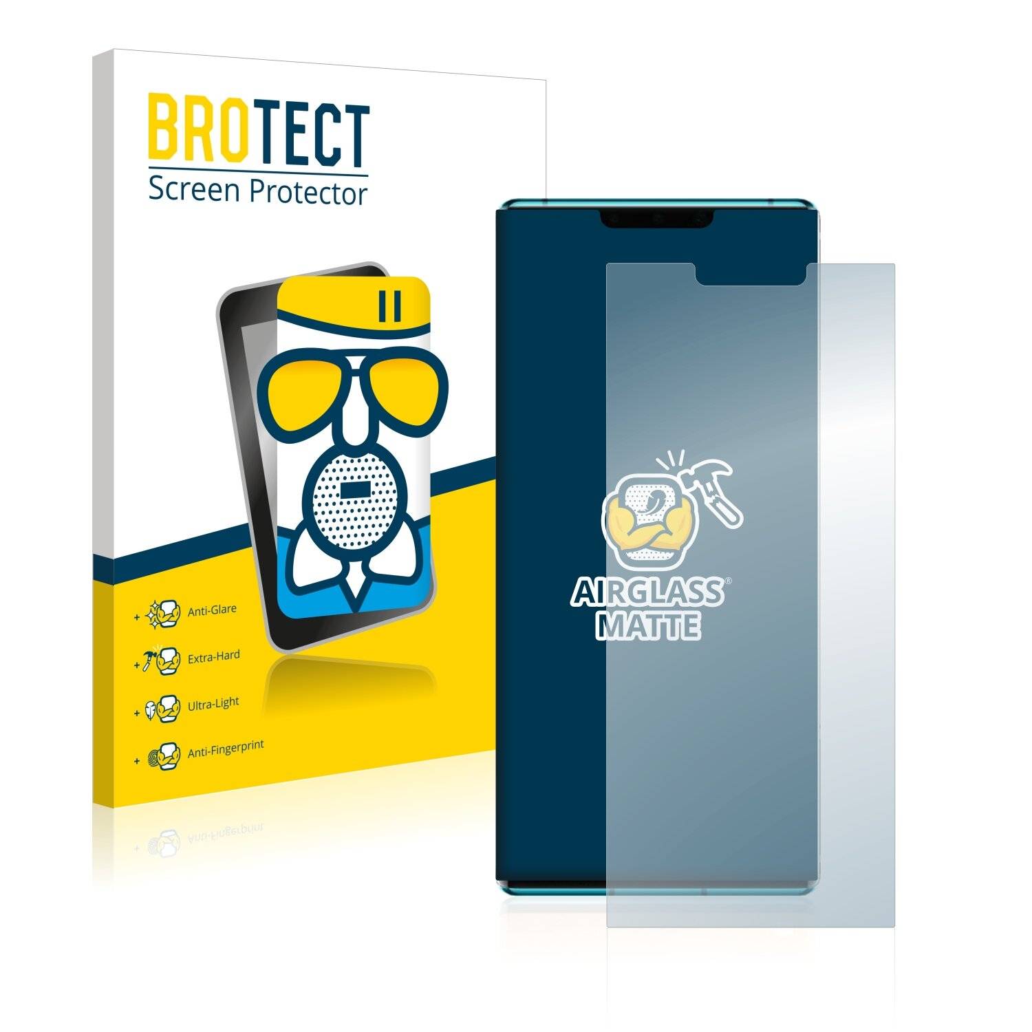 BROTECT AirGlass Matte Schutzglas Folie für Huawei Mate 30E