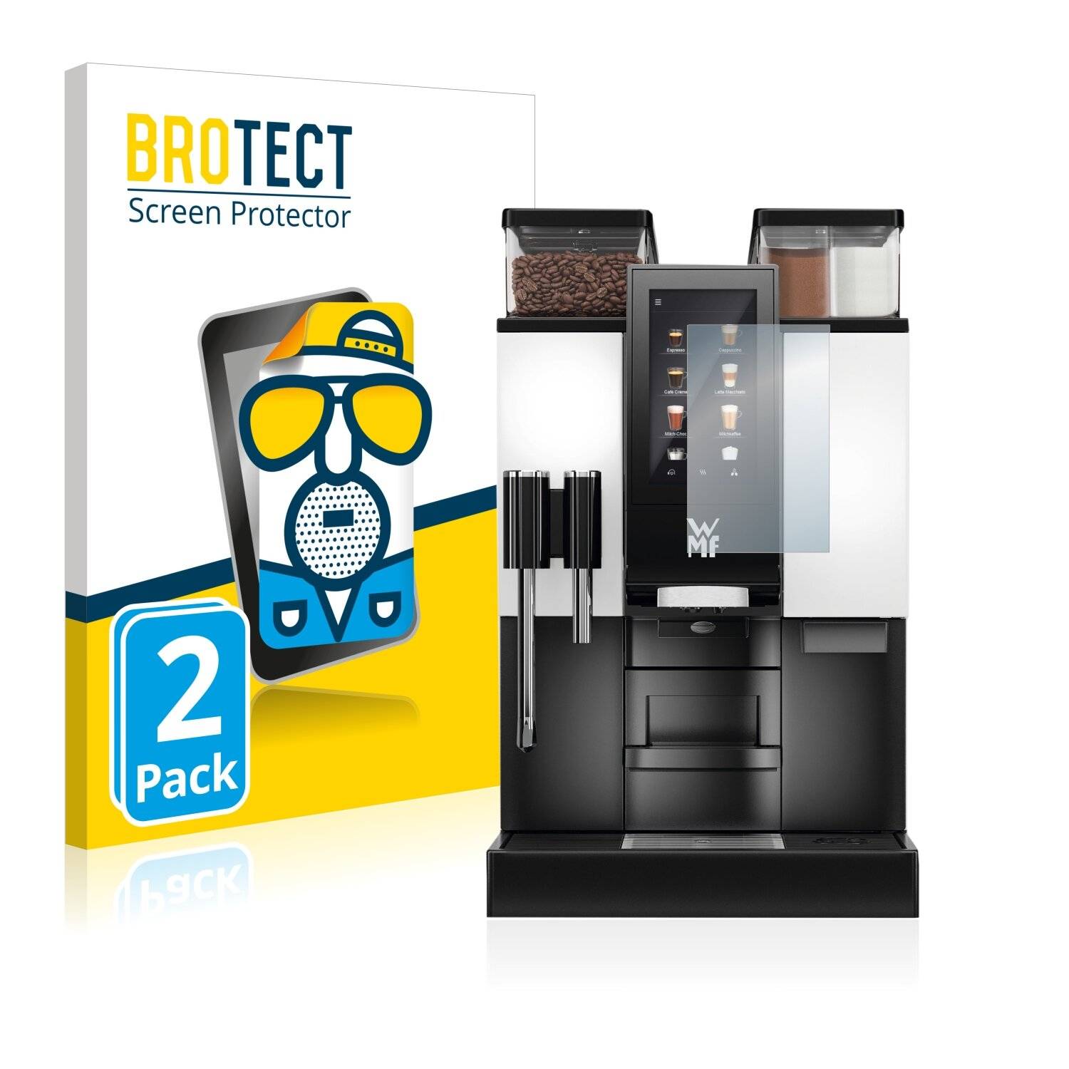 2x BROTECT Matte Displayschutzfolie für WMF 1100 S - Entspiegelt,