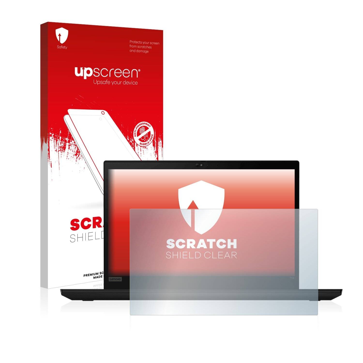 upscreen Scratch Shield Clear Premium Displayschutzfolie für Lenovo ThinkPad T15i Gen