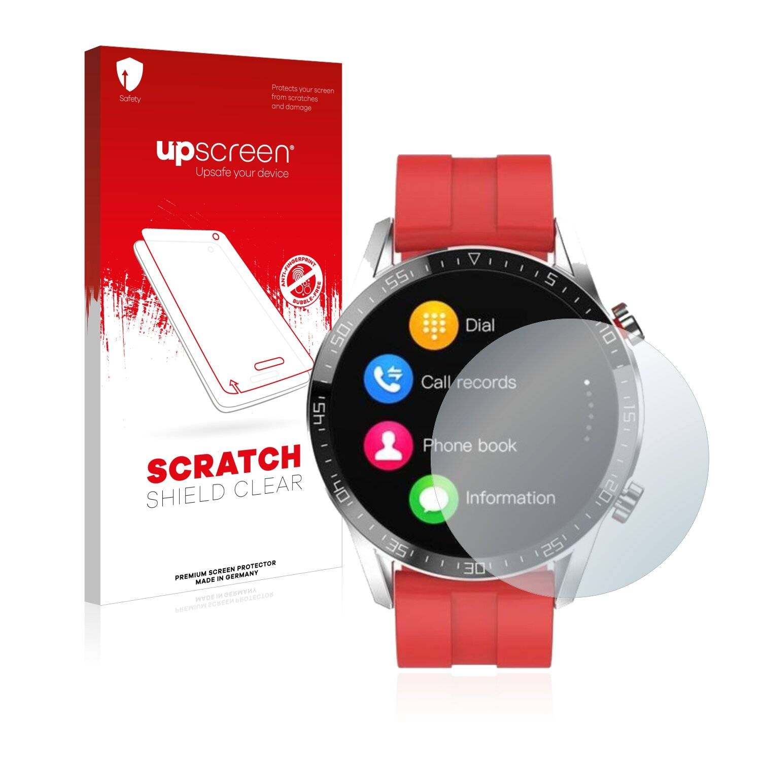 upscreen Scratch Shield Clear Premium Displayschutzfolie für Gentleman